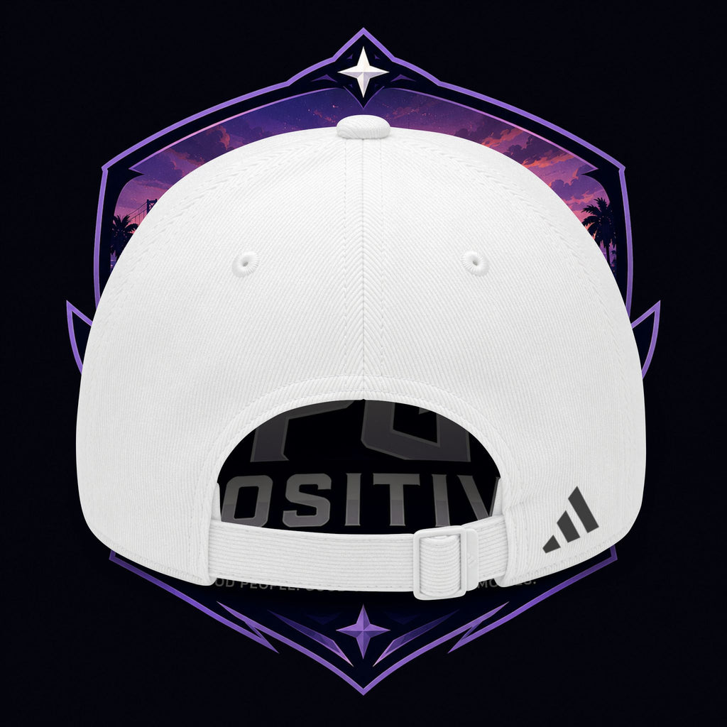 PG Chaos Server Baseball Adidas Cap — Retro Graffiti Gaming Hat