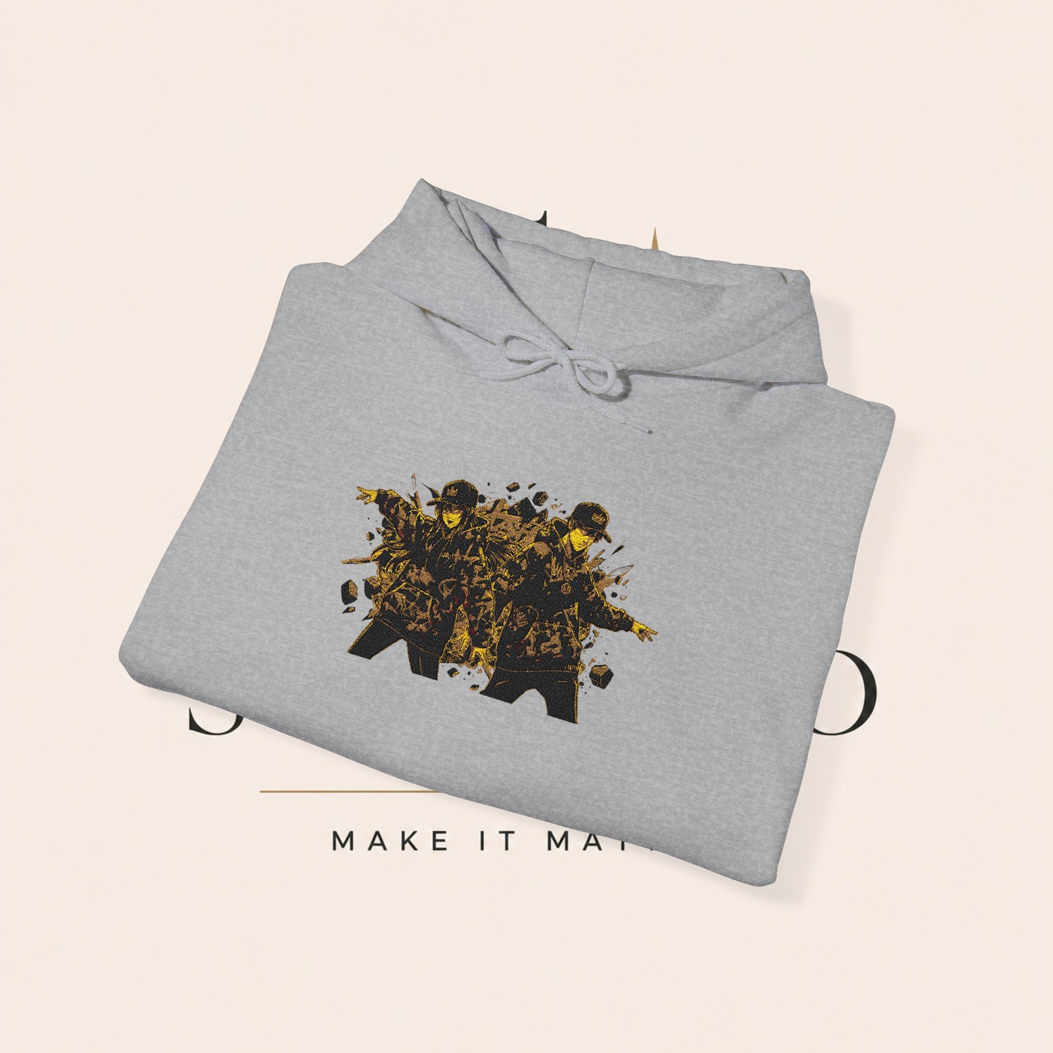Embroidered Bond Hoodie