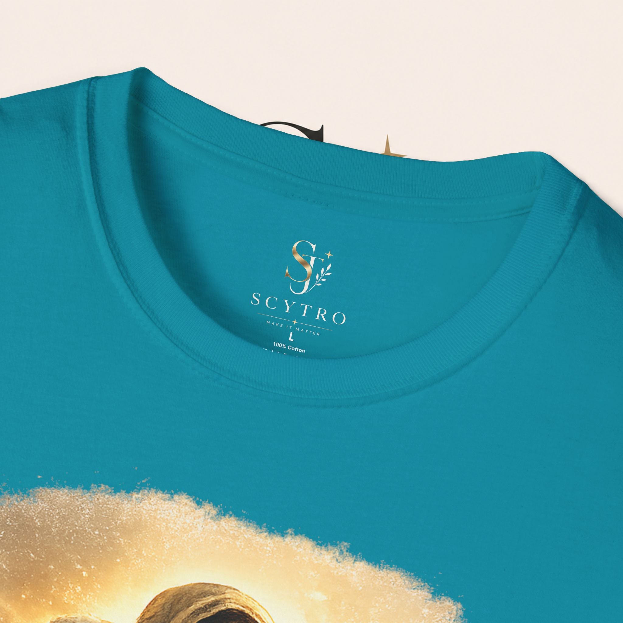 Jesus the Good Shepherd T-Shirt — 'Found.' Christian Faith Tee