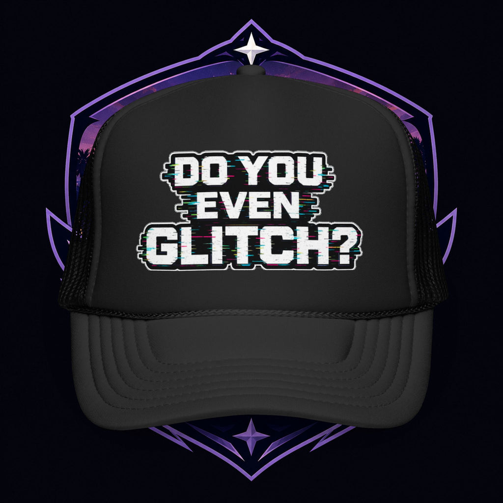 PG Lola's Do You Even Glitch? Foam Trucker Hat