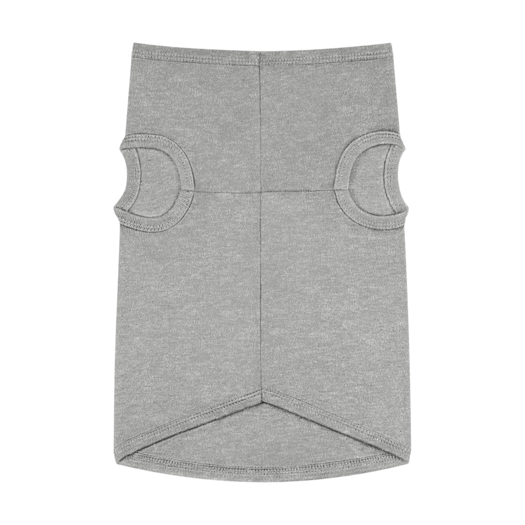 PG Pet Tank Top - "Feed Me" Paw Print Hunger Meter Dog & Cat Shirt