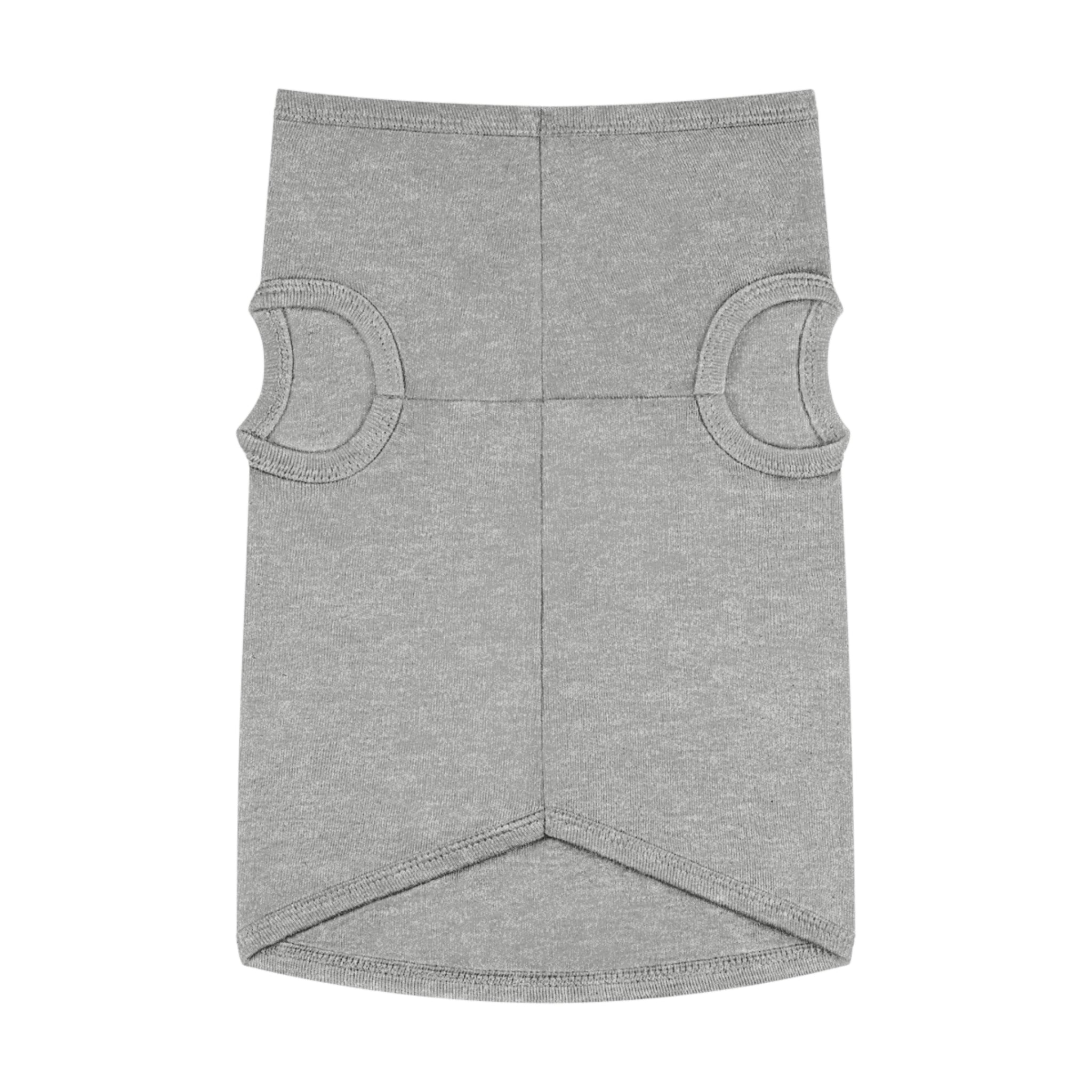 PG Pet Tank Top - "Feed Me" Paw Print Hunger Meter Dog & Cat Shirt