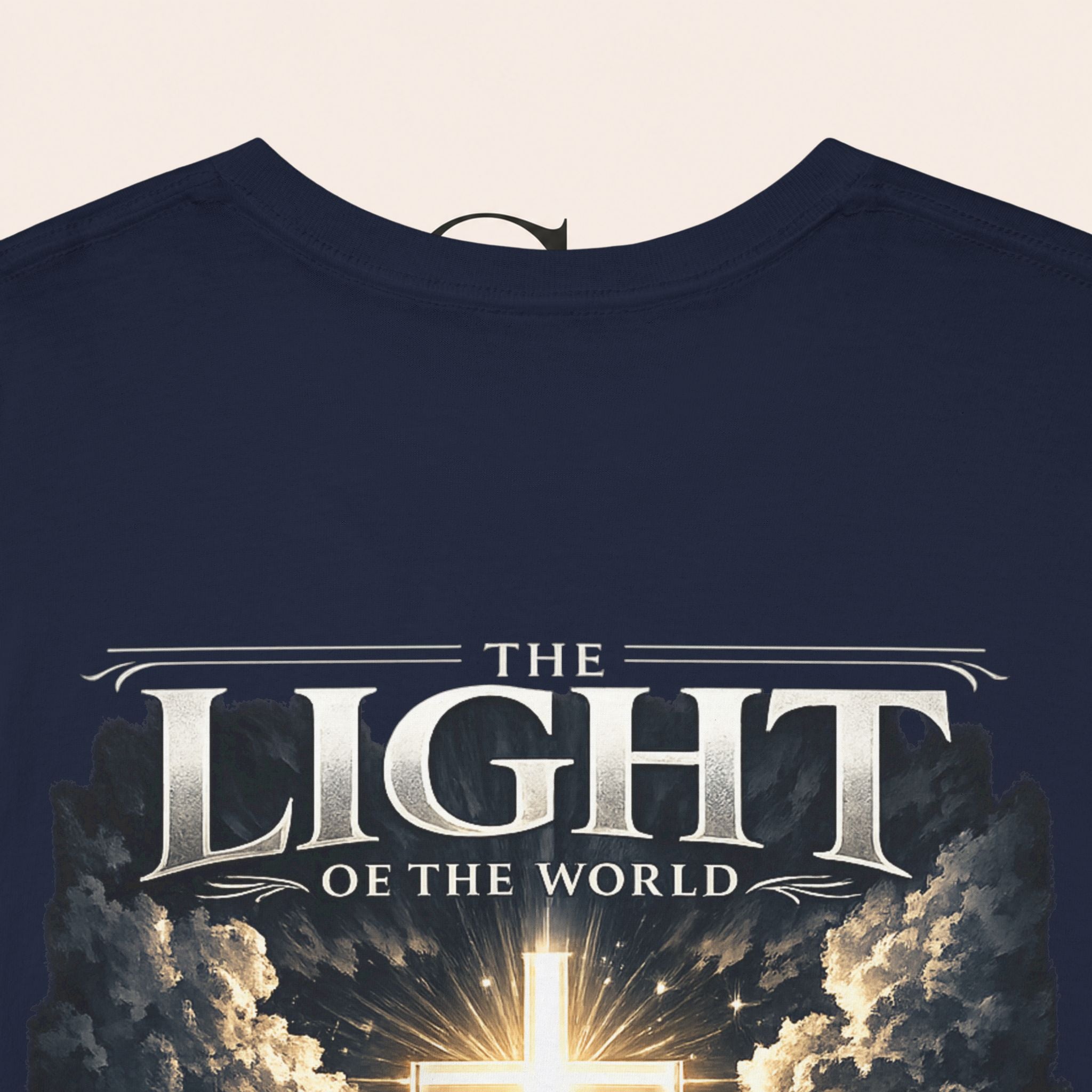 T‑Shirt — “The Light of the World” Graphic Tee (Christian Religious Design)