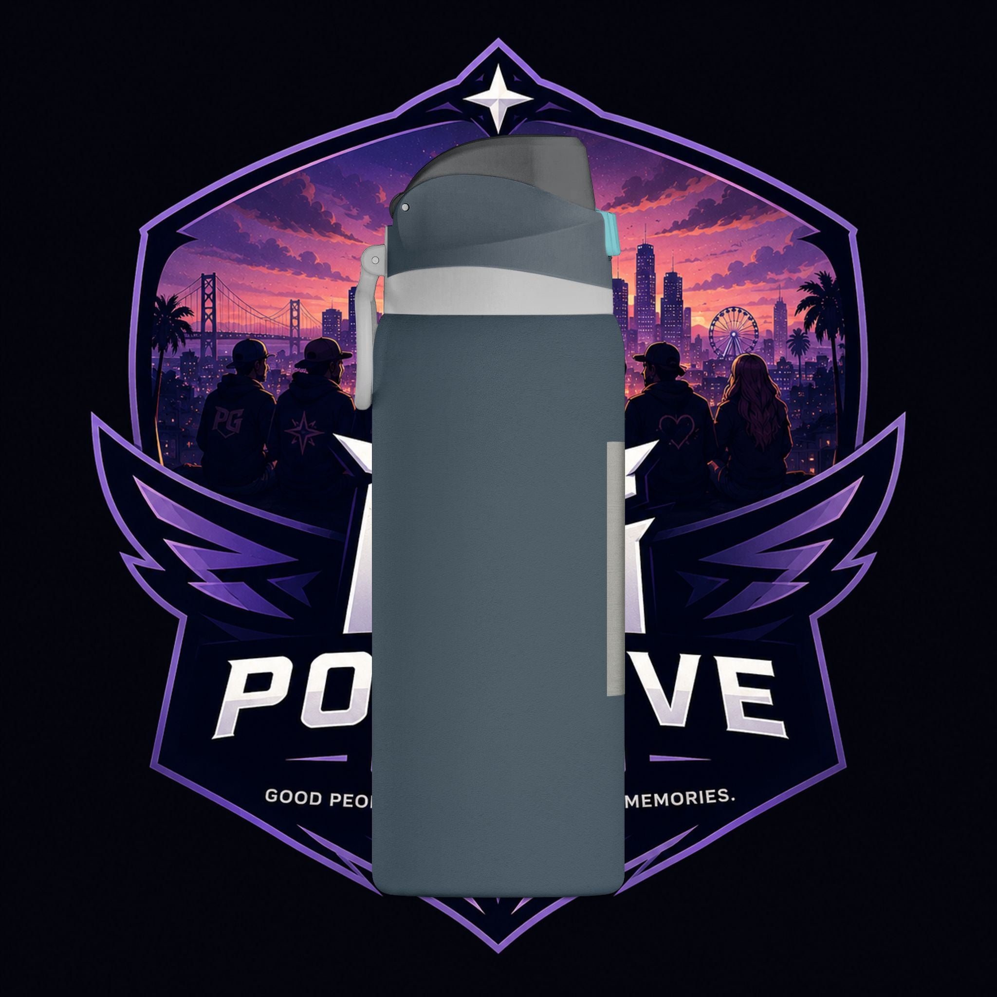 PG Insulated Water Bottle 32oz — Double-Wall Vacuum Flask for Active Lifestyle