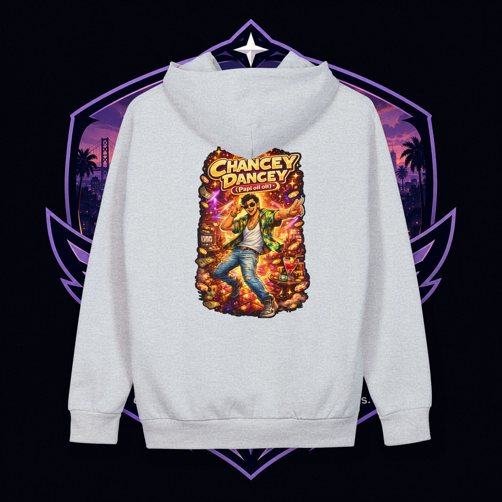PG CHANCE "Chancey Dancey Graphic Hoodie — "Who Got Some Move??" Retro Streetwear Pullover