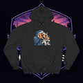 SC Vintage-Inspired Champion Hoodie — Cozy Retro Couple Graphic