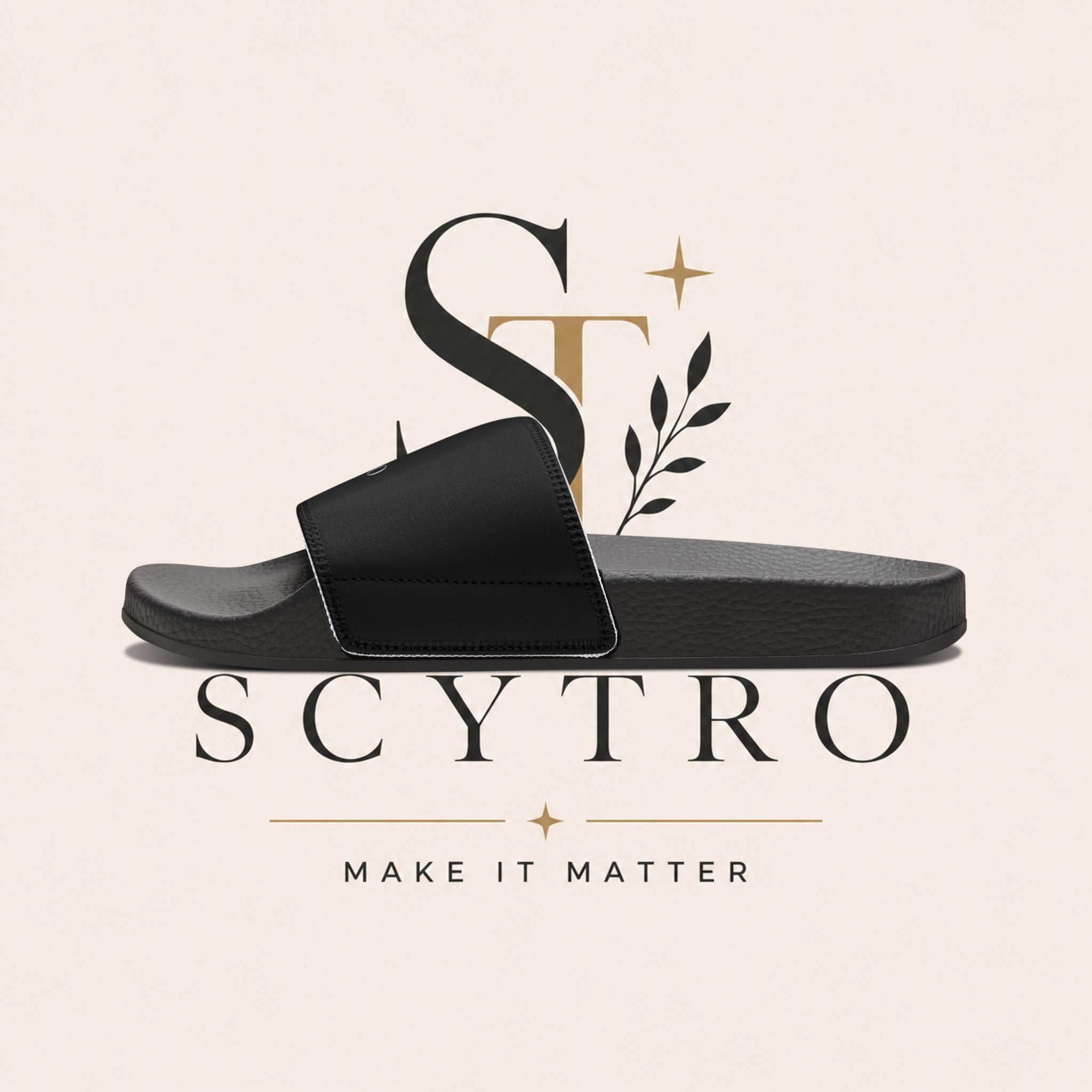 Removable-Strap Slide Sandals – Women’s Custom Logo Comfort Slides