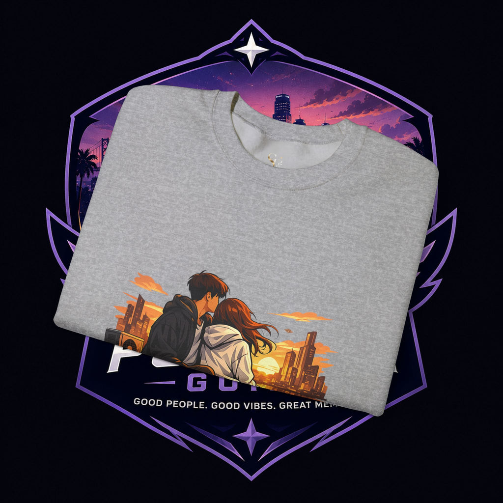 Romantic Sunset Couple Crewneck Sweatshirt
