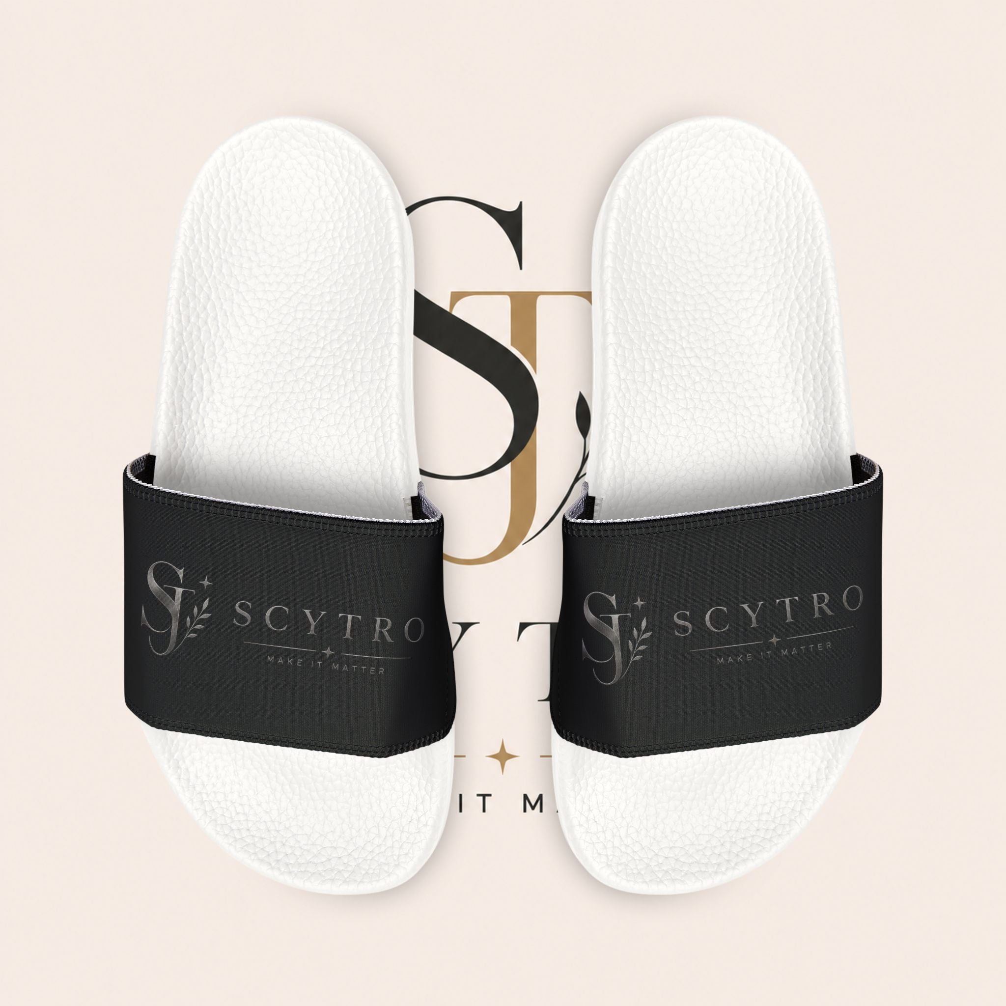 Men's Removable-Strap Slide Sandals – Comfortable Pool & Casual Beach Slides