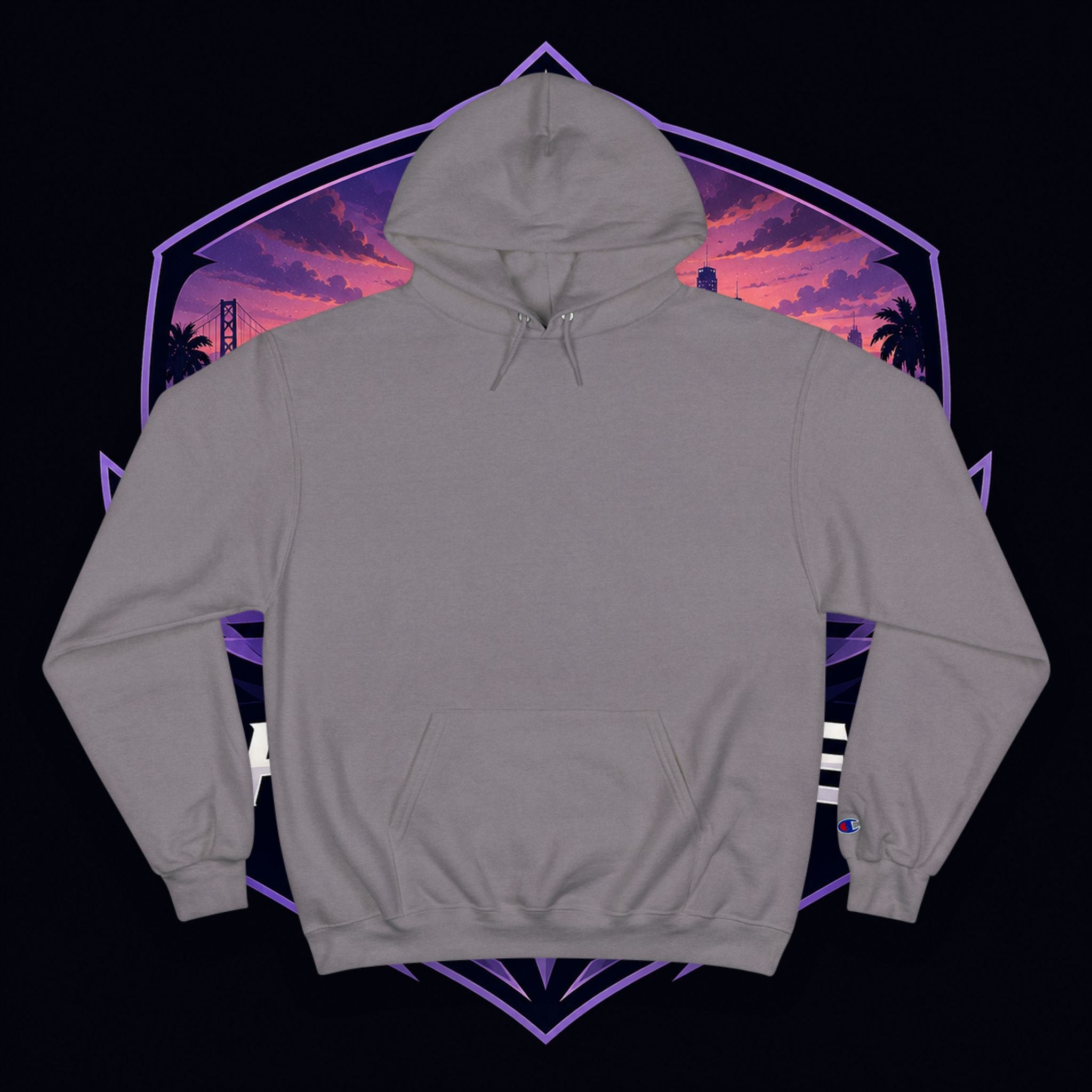 PG Hoodie — "Ride Together, Glow Together" Couple Car Graphic Hoodie