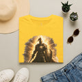 Knight Graphic T-Shirt — 'Fully Equipped' Medieval Armor Gamer Tee