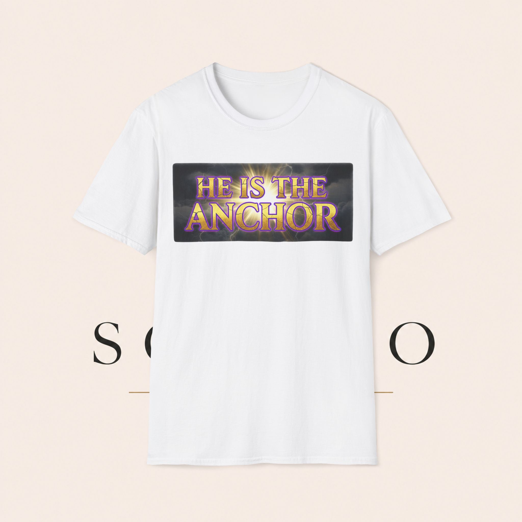 He Is The Anchor T-Shirt — Christian Faith Inspirational Tee