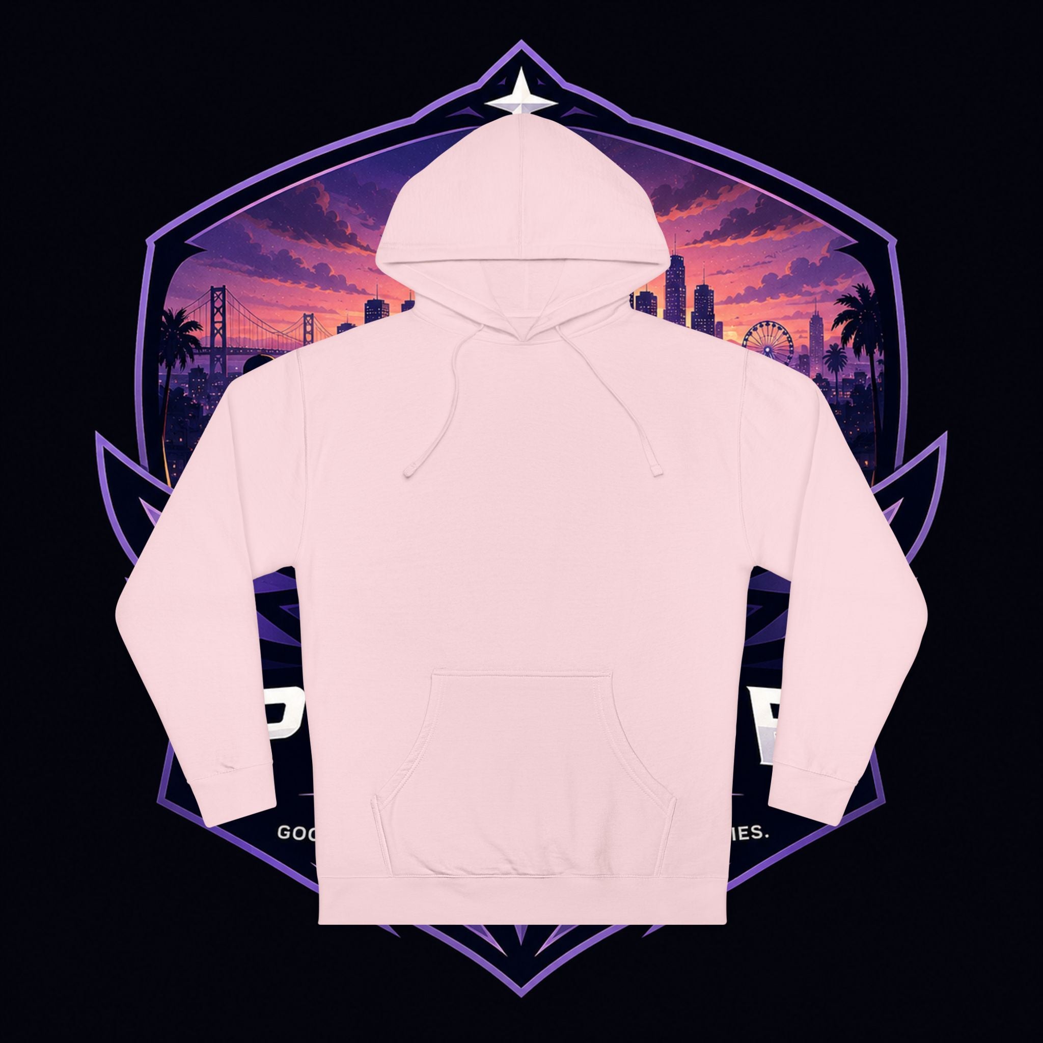 PG Vintage Winter Couple Hoodie – Nostalgic Cozy Graphic Pullover
