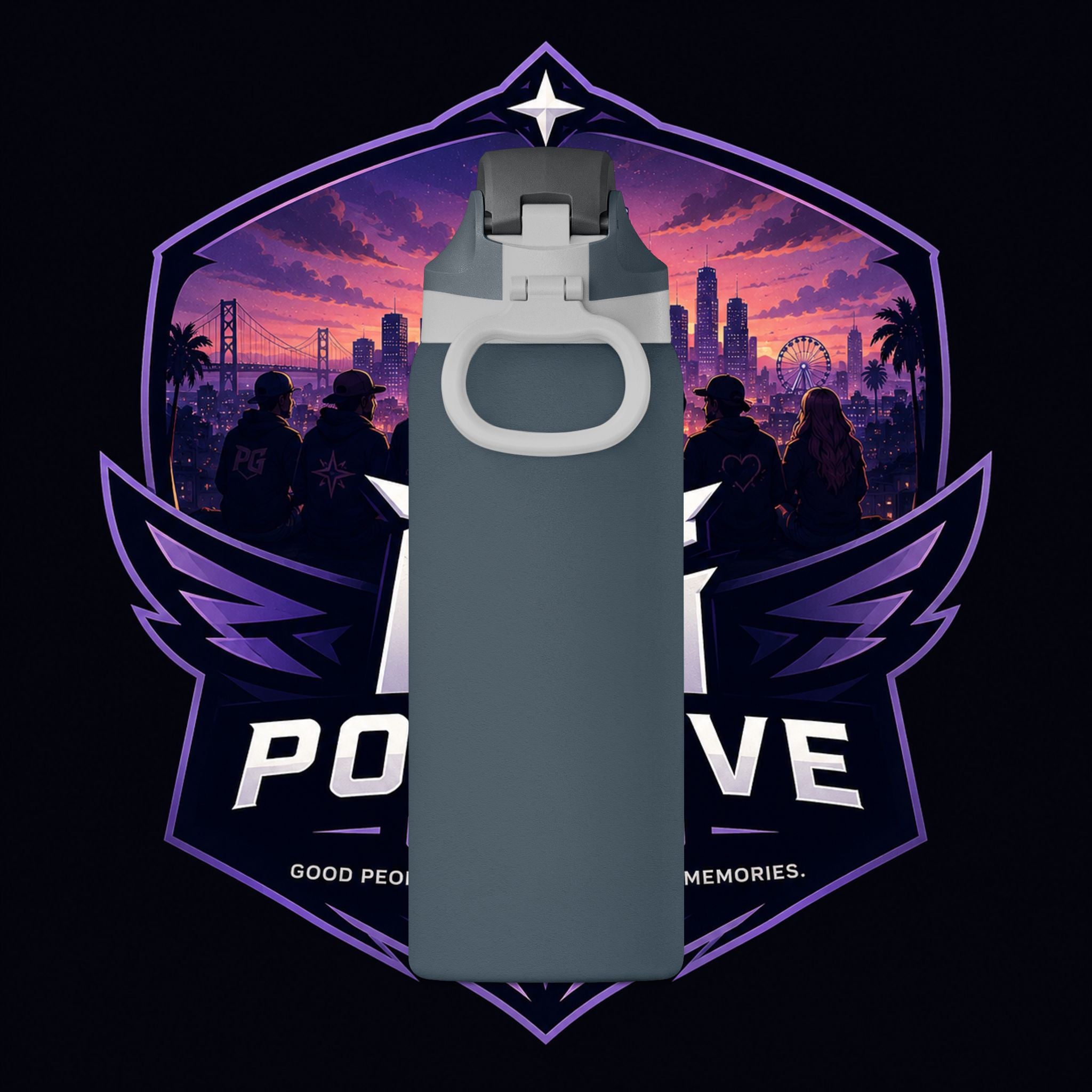 PG Insulated Water Bottle 32oz — Double-Wall Vacuum Flask for Active Lifestyle