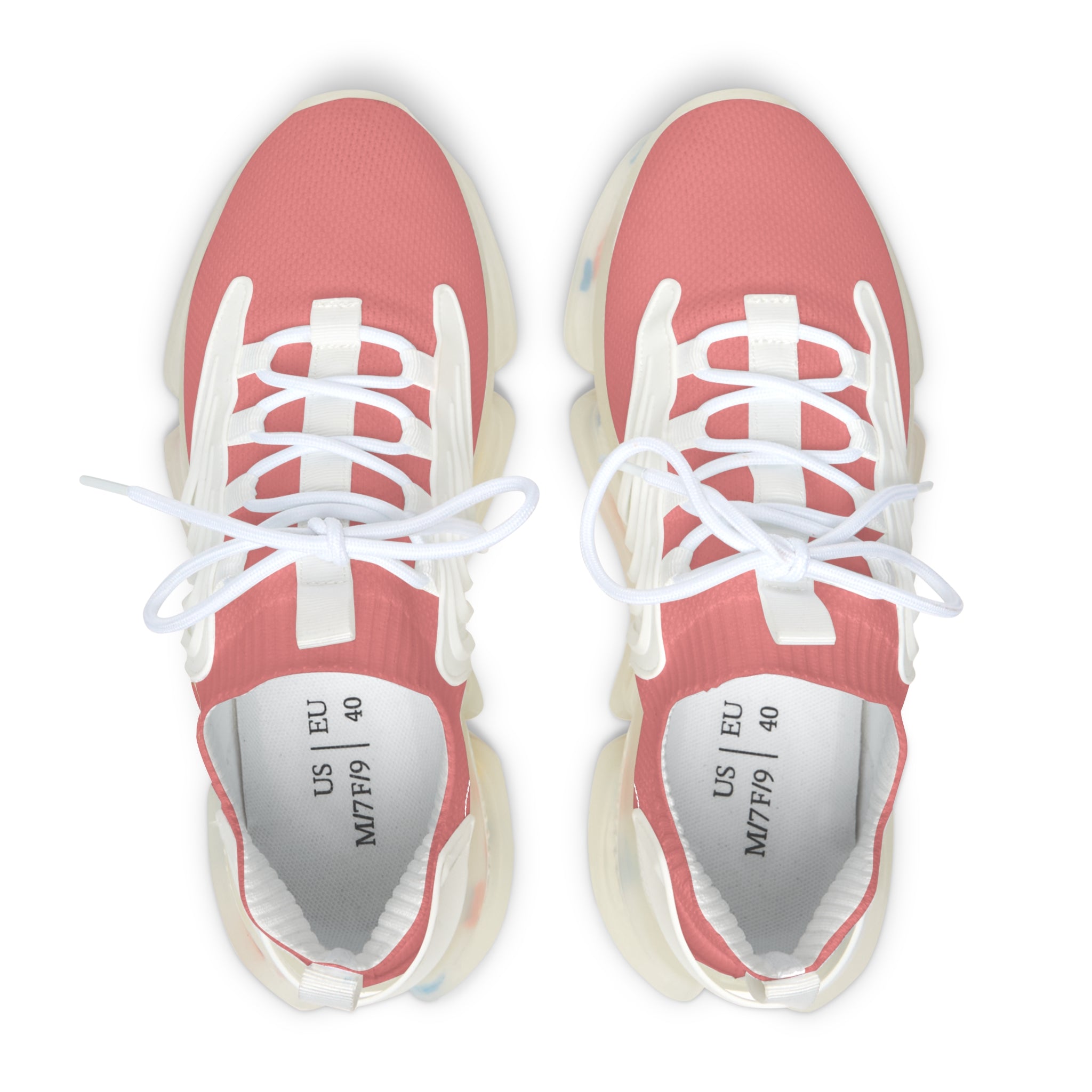 Women’s Pink Mesh Sneakers — Lightweight Breathable Athletic Shoes