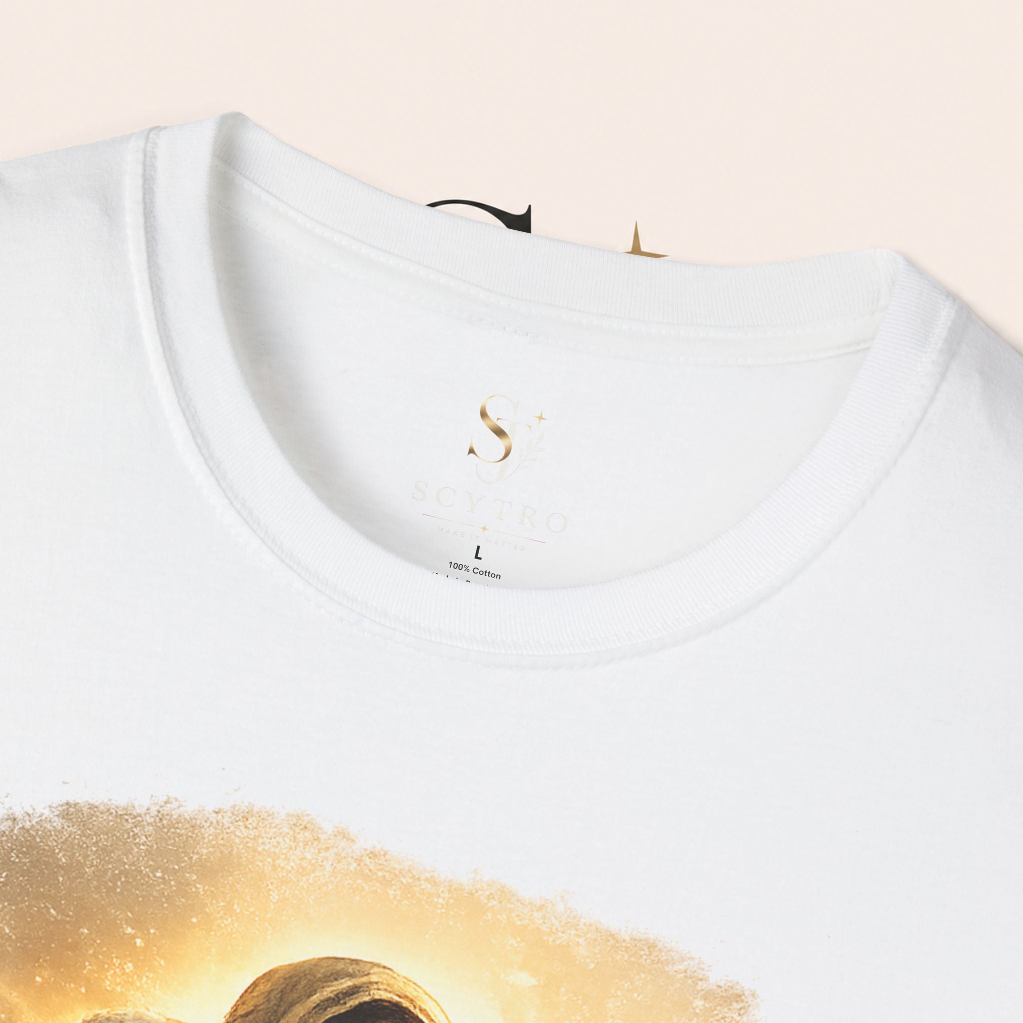 Jesus the Good Shepherd T-Shirt — 'Found.' Christian Faith Tee