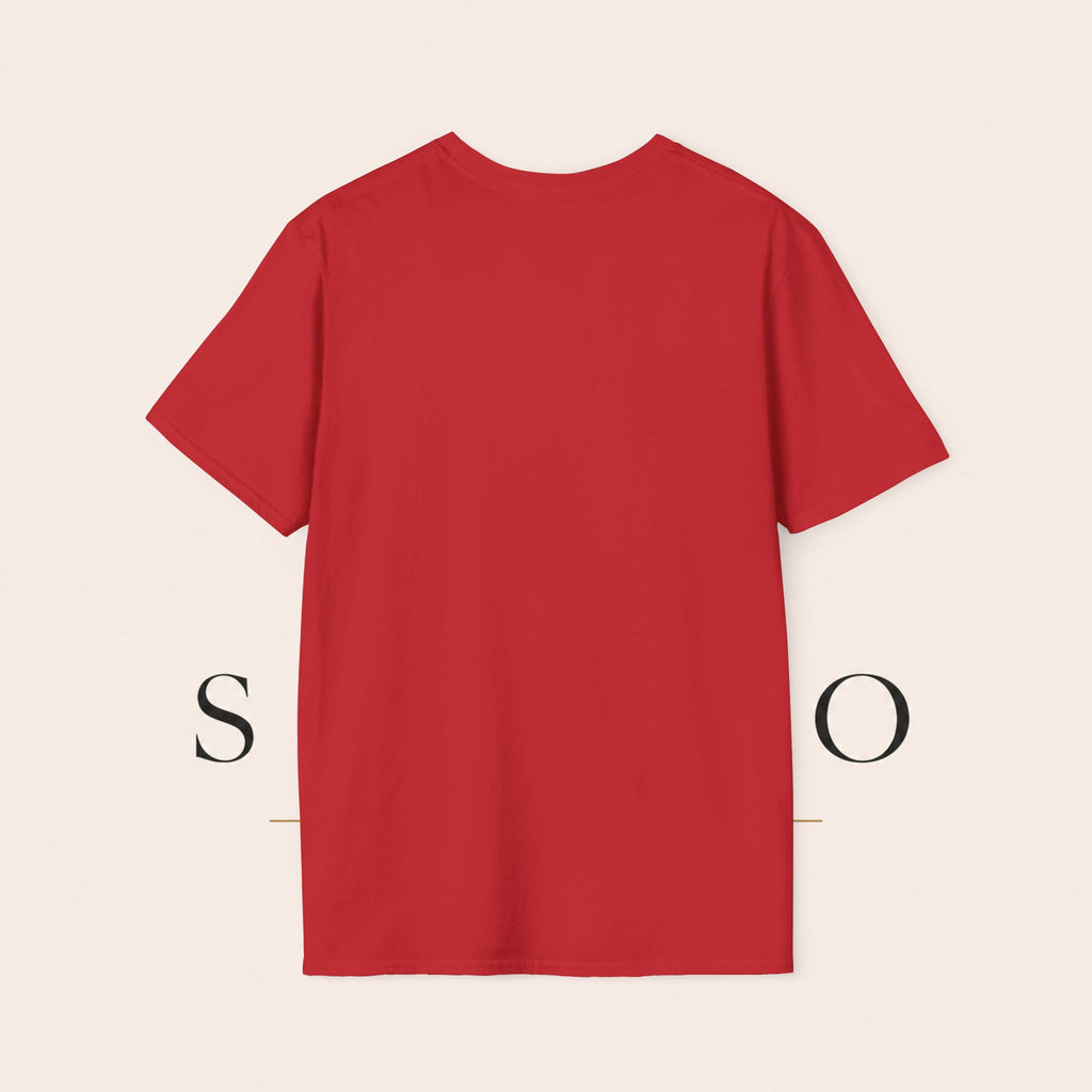 T-Shirt — 'Stay the Course' Ascending Light Mountain Graphic Tee