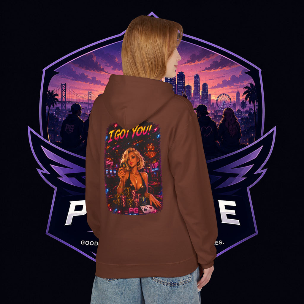 PG ALEX  'I Got You' Casino-Inspired Pullover   - Need Chips? Graphic Hoodie