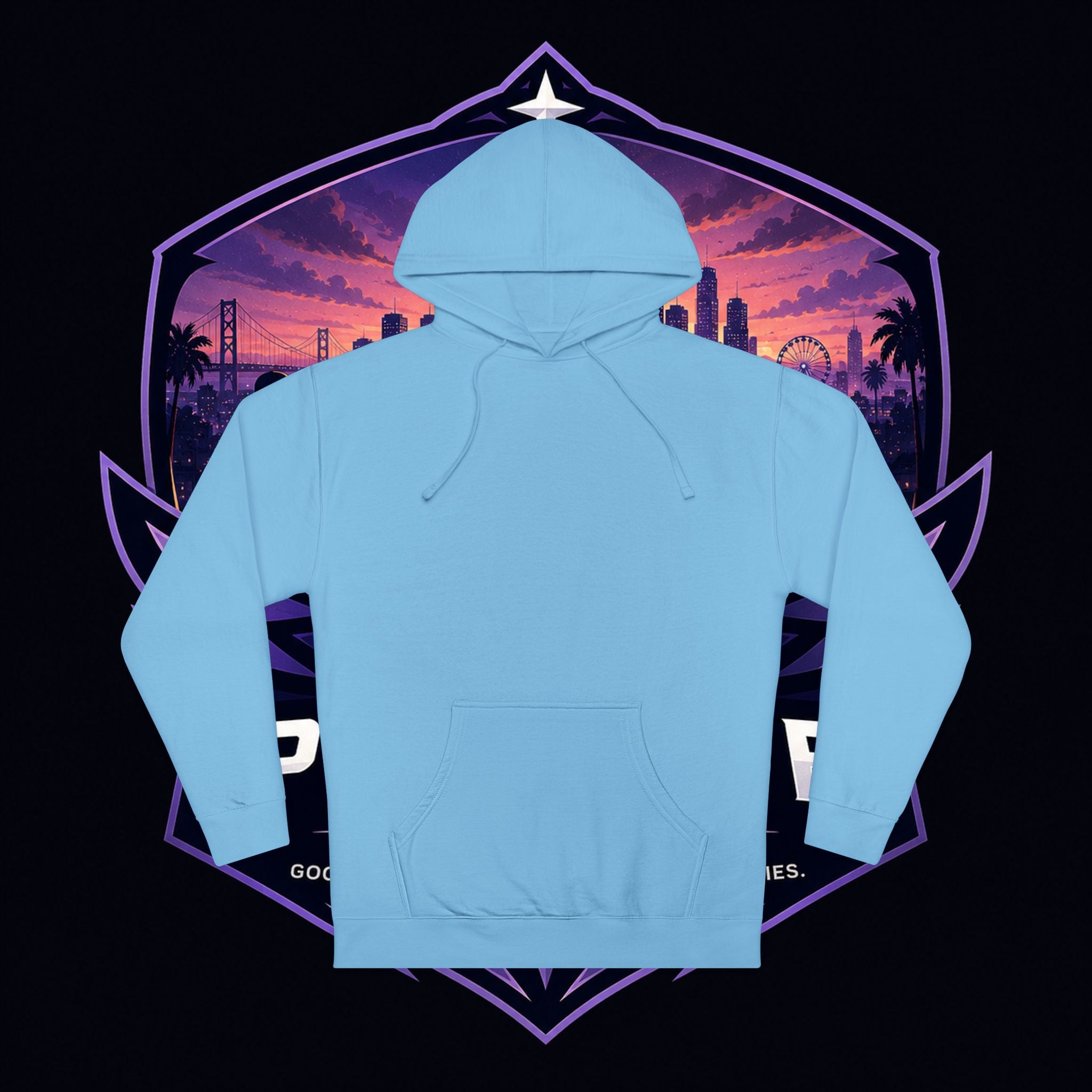PG Vintage Winter Couple Hoodie – Nostalgic Cozy Graphic Pullover