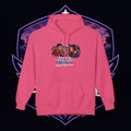 LDR inspired Retro '80s Vibes Hoodie — Neon Miami Movie Couple Design