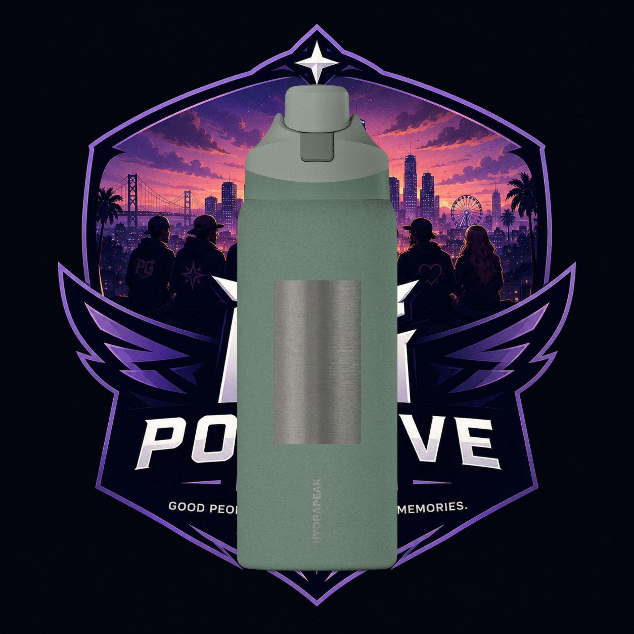 PG Insulated Water Bottle 32oz — Double-Wall Vacuum Flask for Active Lifestyle