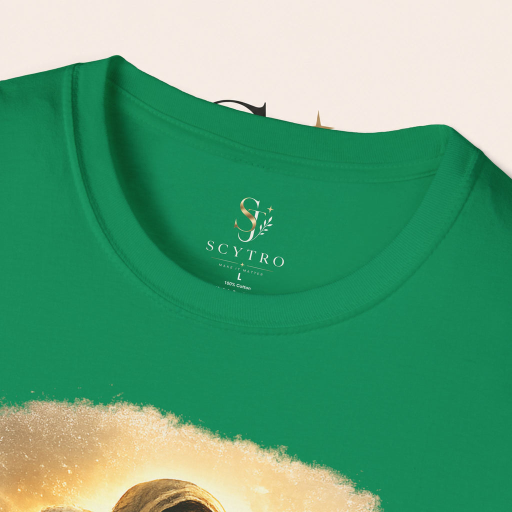 Jesus the Good Shepherd T-Shirt — 'Found.' Christian Faith Tee