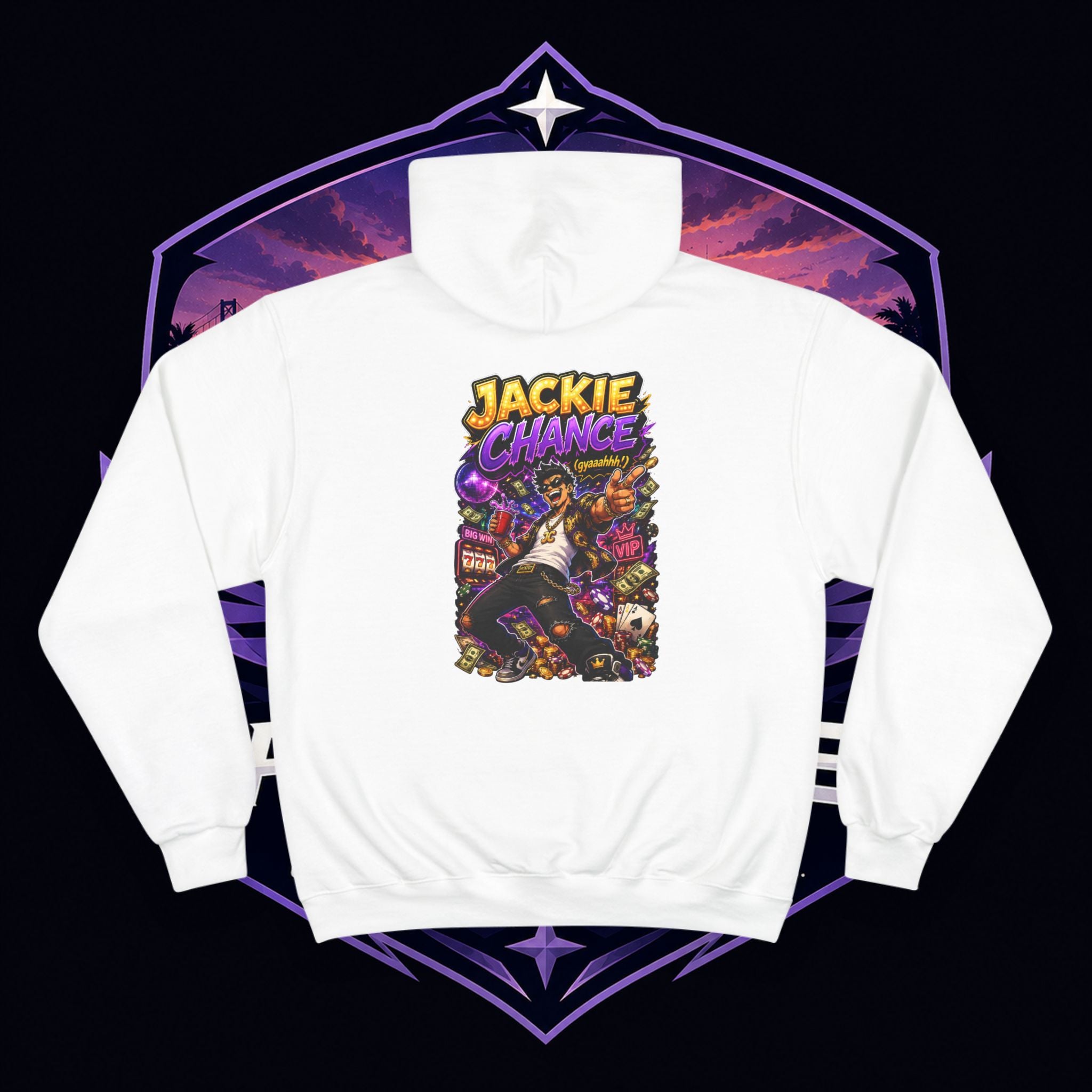 PG CHANCE Champion Hoodie - "You Can Call Me" Jackie Chance Graphic Hoodie