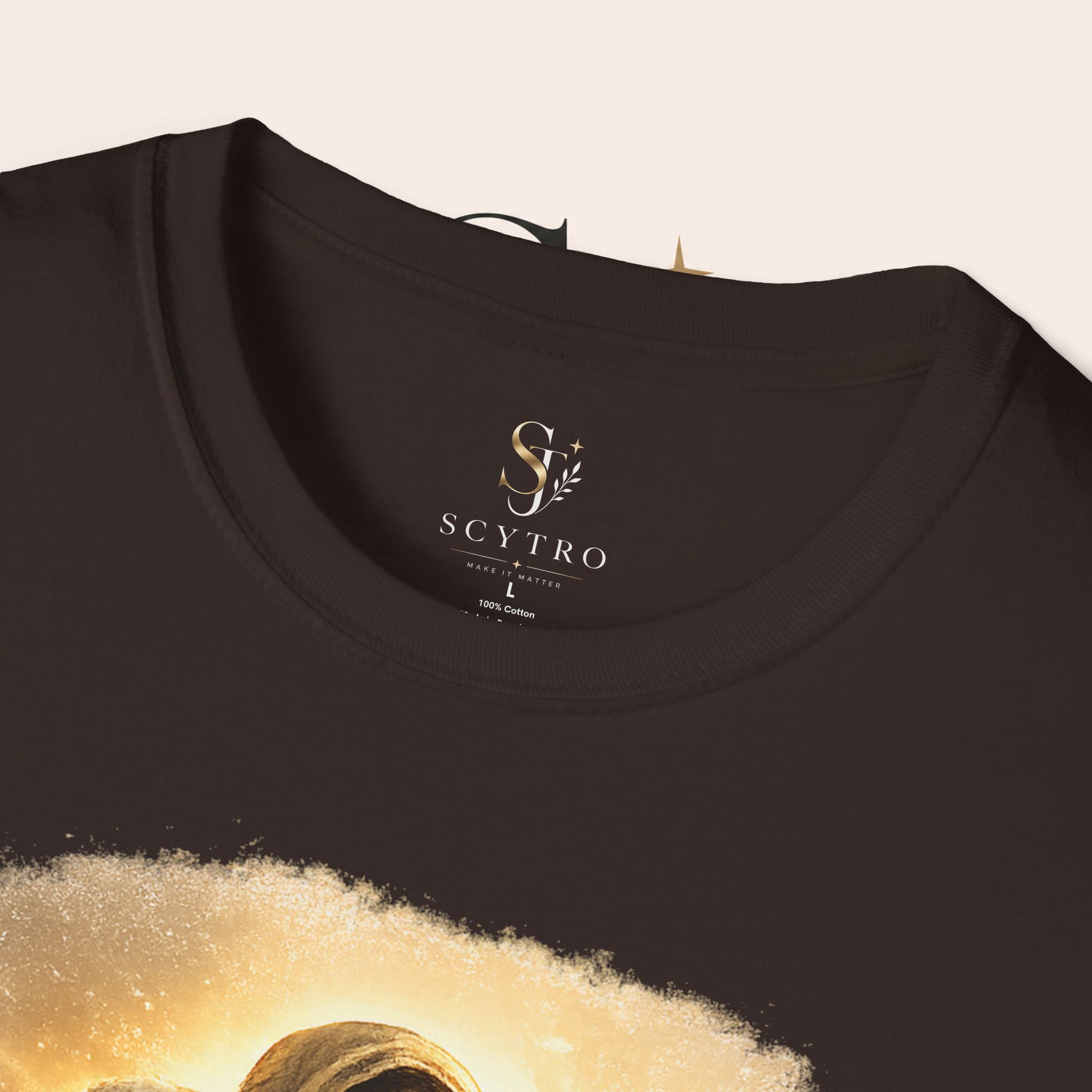Jesus the Good Shepherd T-Shirt — 'Found.' Christian Faith Tee