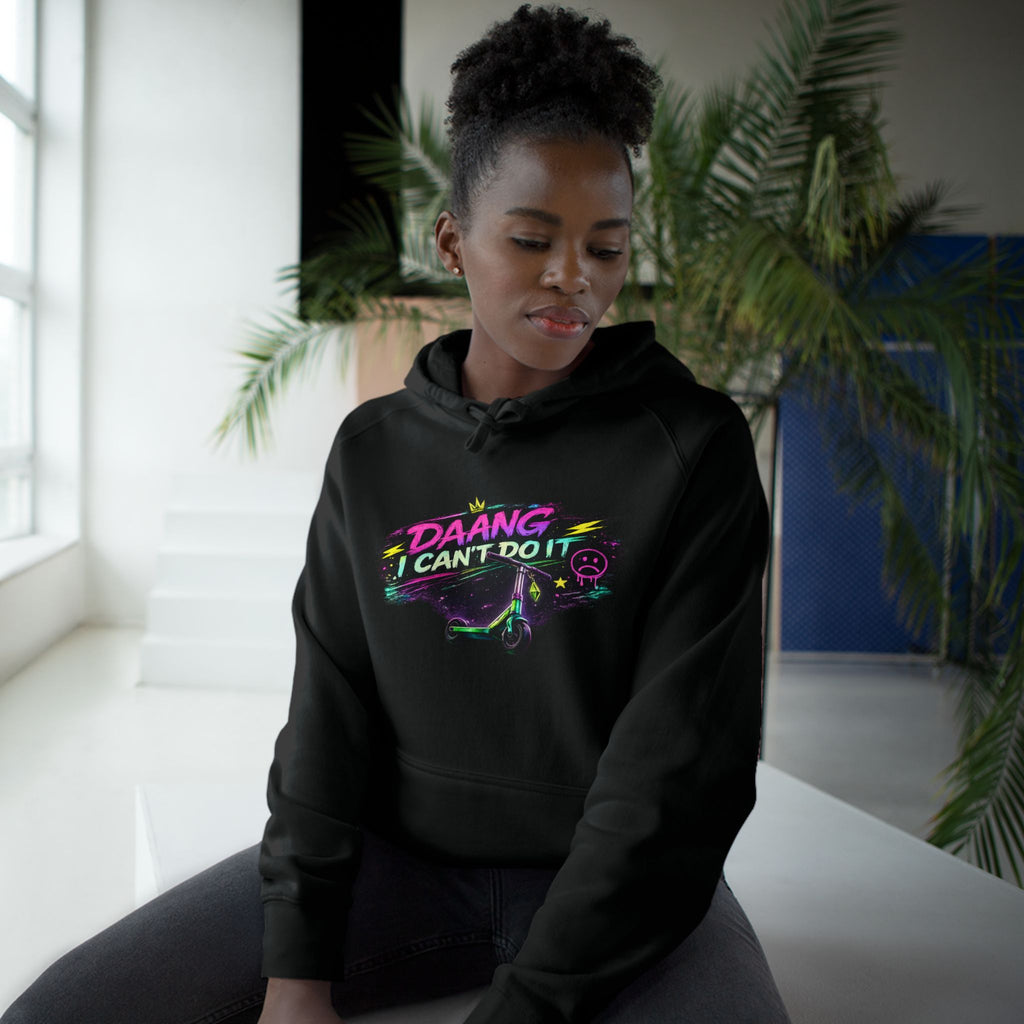 PG Retro 'Daang I Can't Do It' Graphic Hoodie — Motivational Streetwear