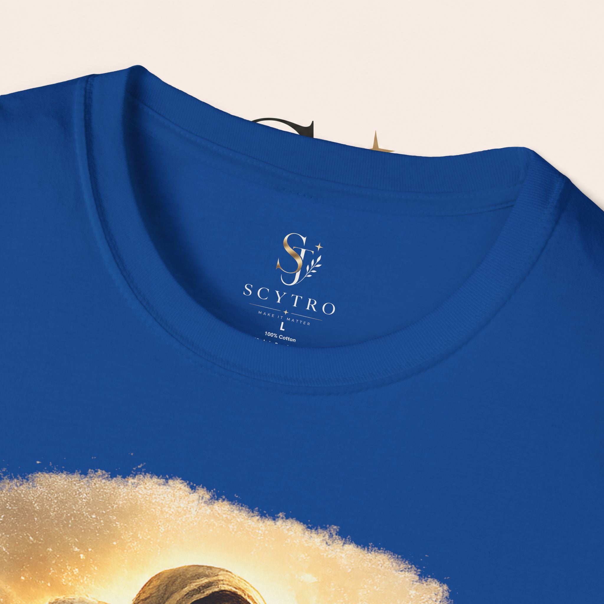 Jesus the Good Shepherd T-Shirt — 'Found.' Christian Faith Tee