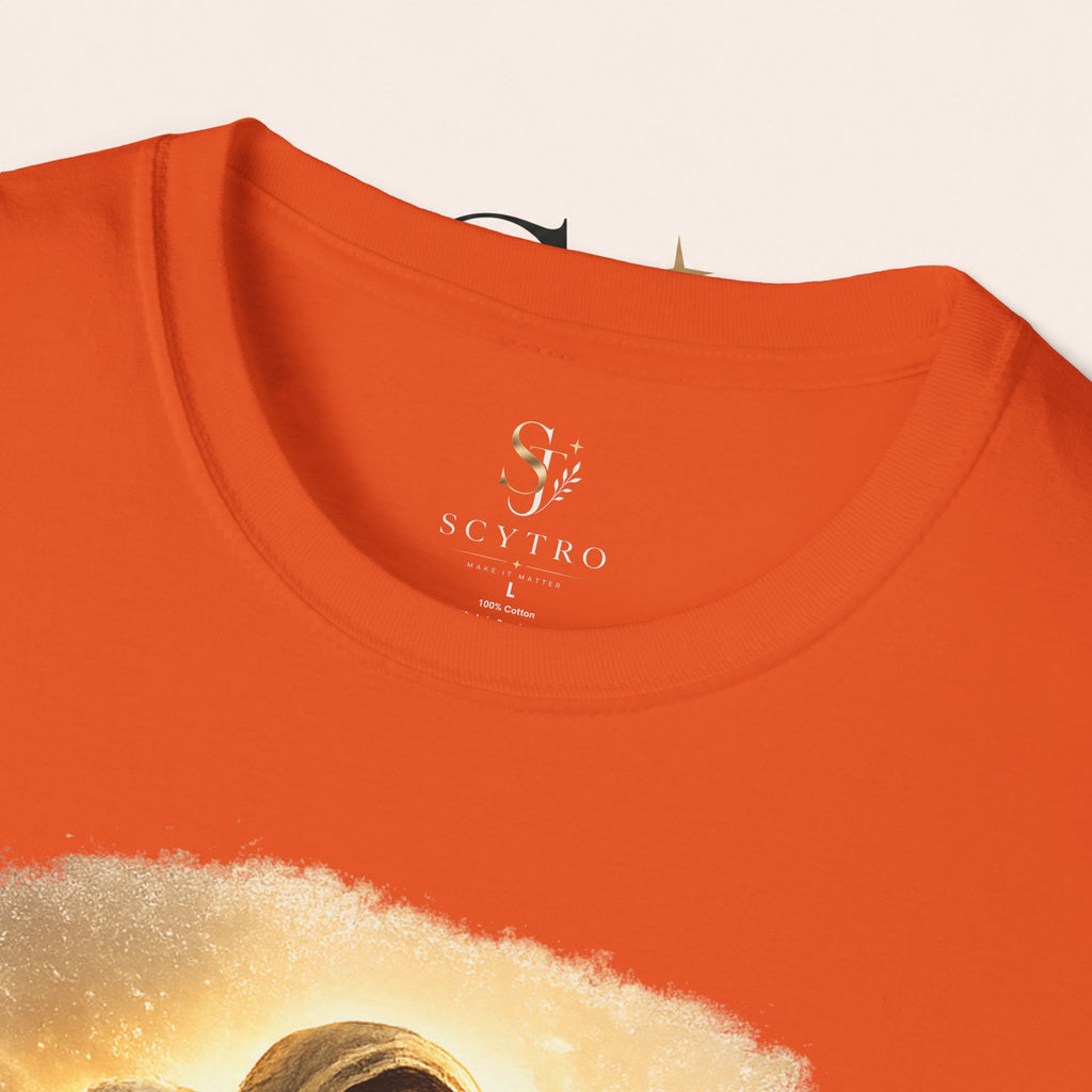 Jesus the Good Shepherd T-Shirt — 'Found.' Christian Faith Tee