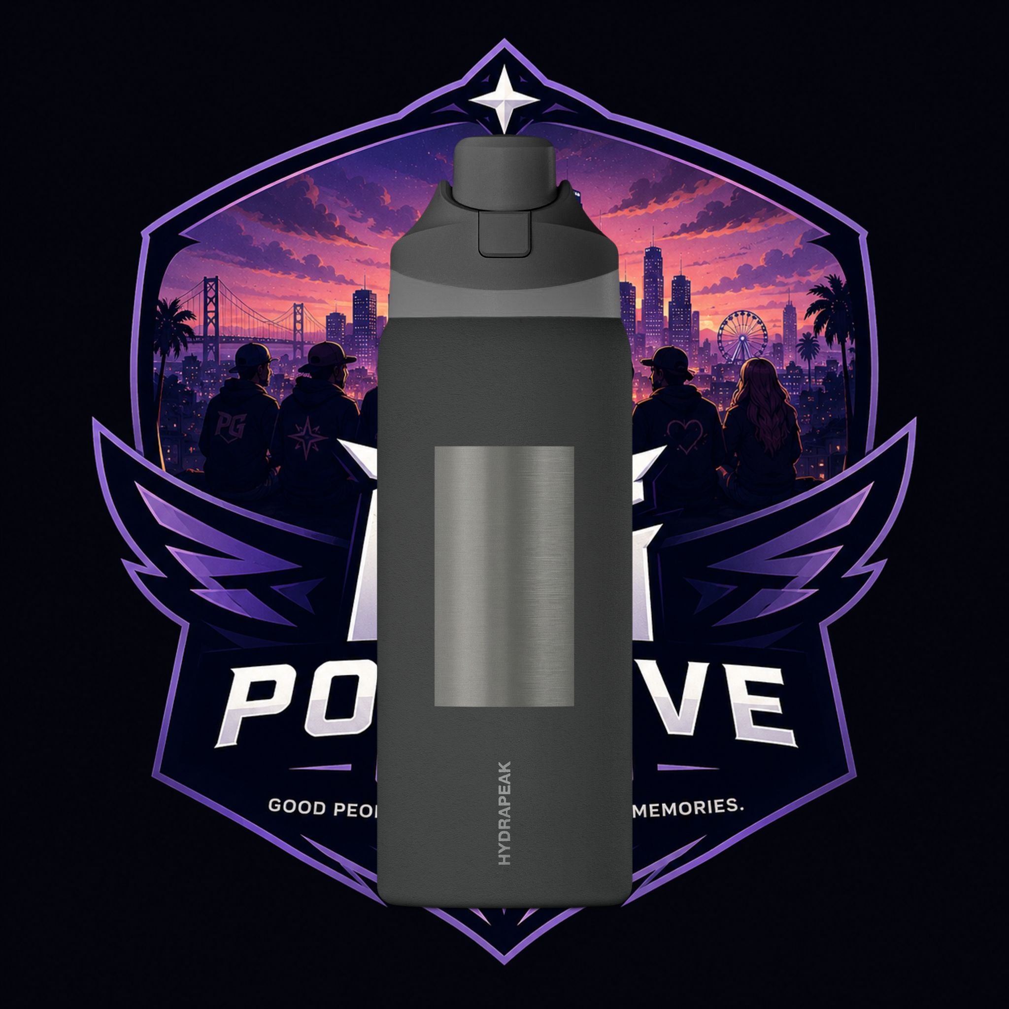 PG Insulated Water Bottle 32oz — Double-Wall Vacuum Flask for Active Lifestyle