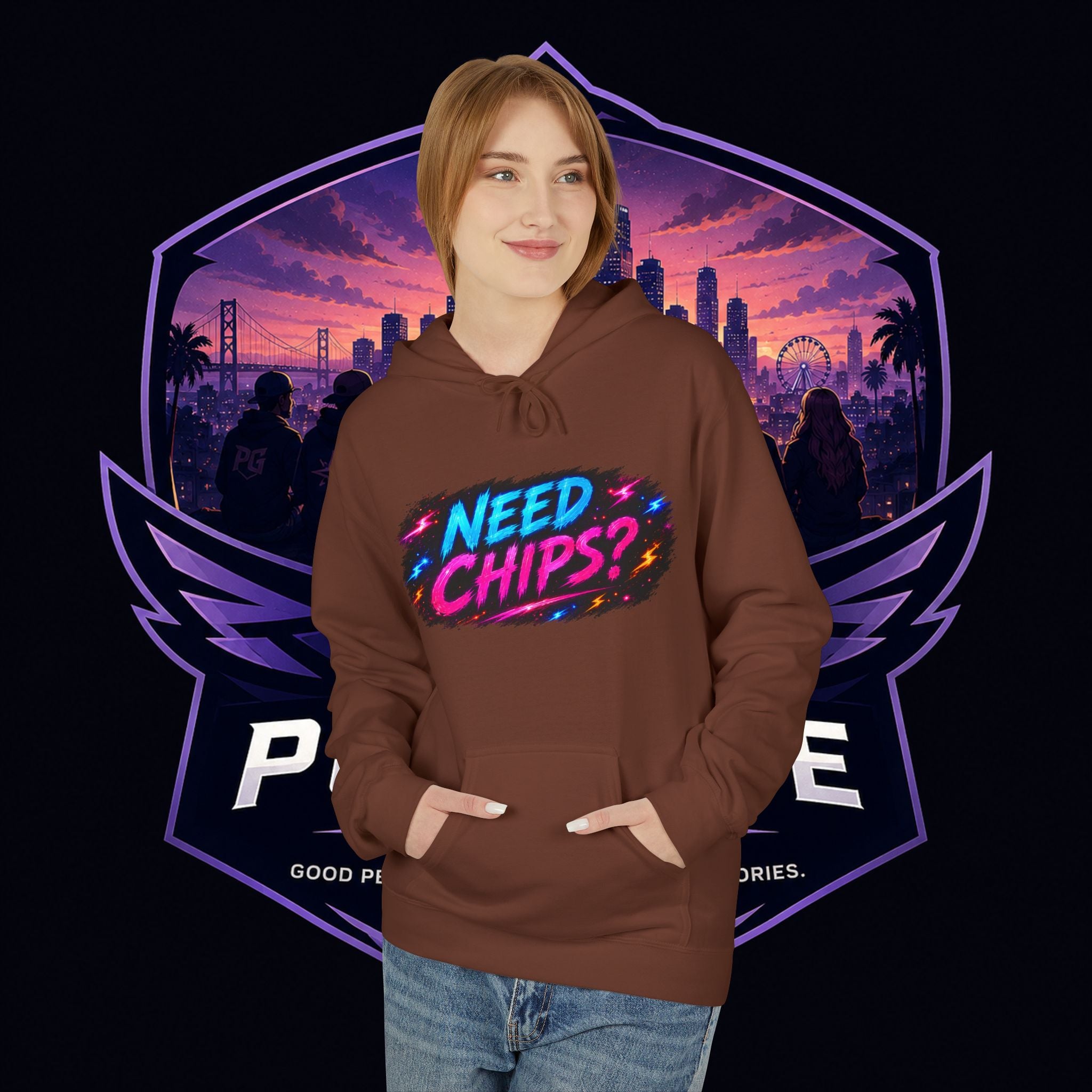 PG ALEX  'I Got You' Casino-Inspired Pullover   - Need Chips? Graphic Hoodie