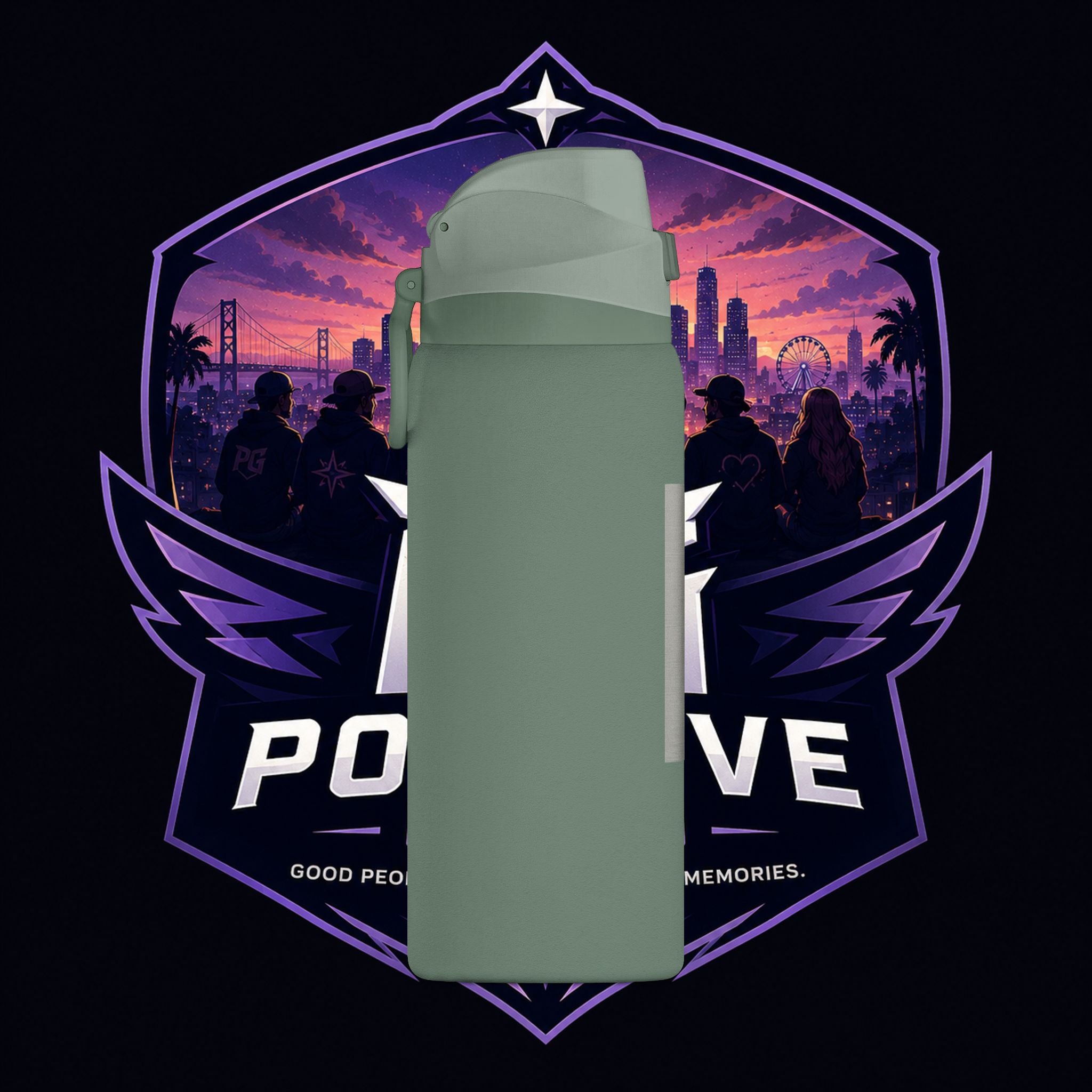 PG Insulated Water Bottle 32oz — Double-Wall Vacuum Flask for Active Lifestyle