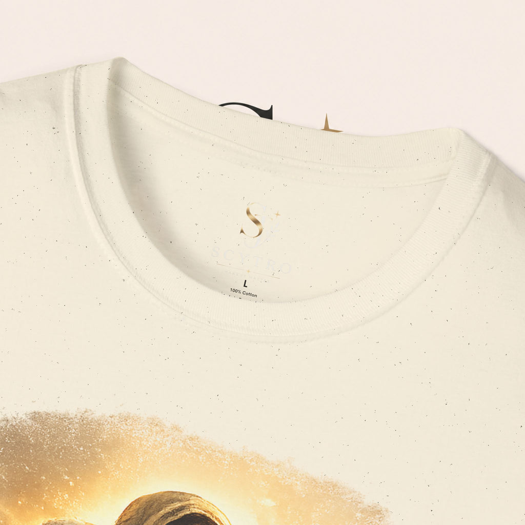 Jesus the Good Shepherd T-Shirt — 'Found.' Christian Faith Tee