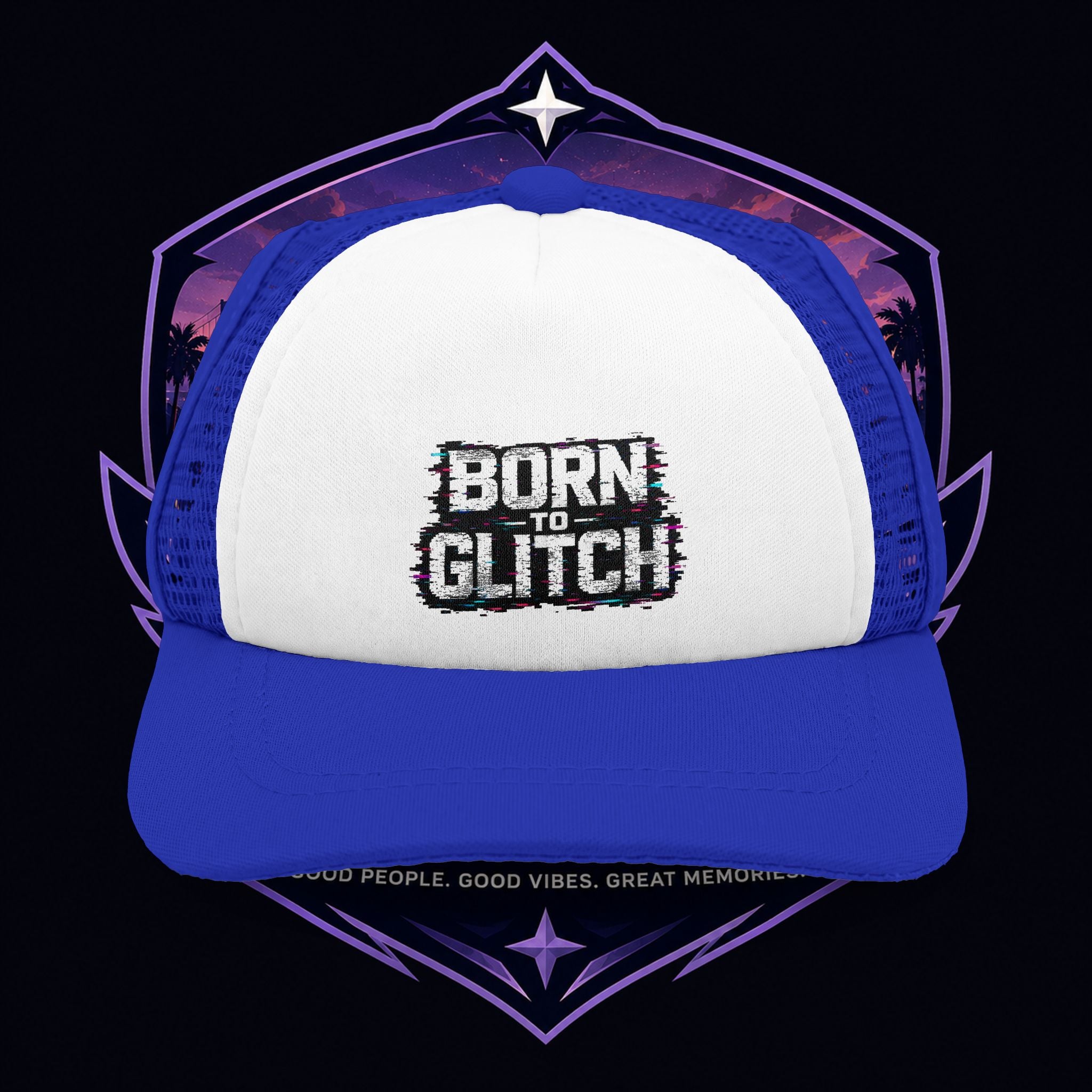 PG Born to Glitch Pups Trucker Hat