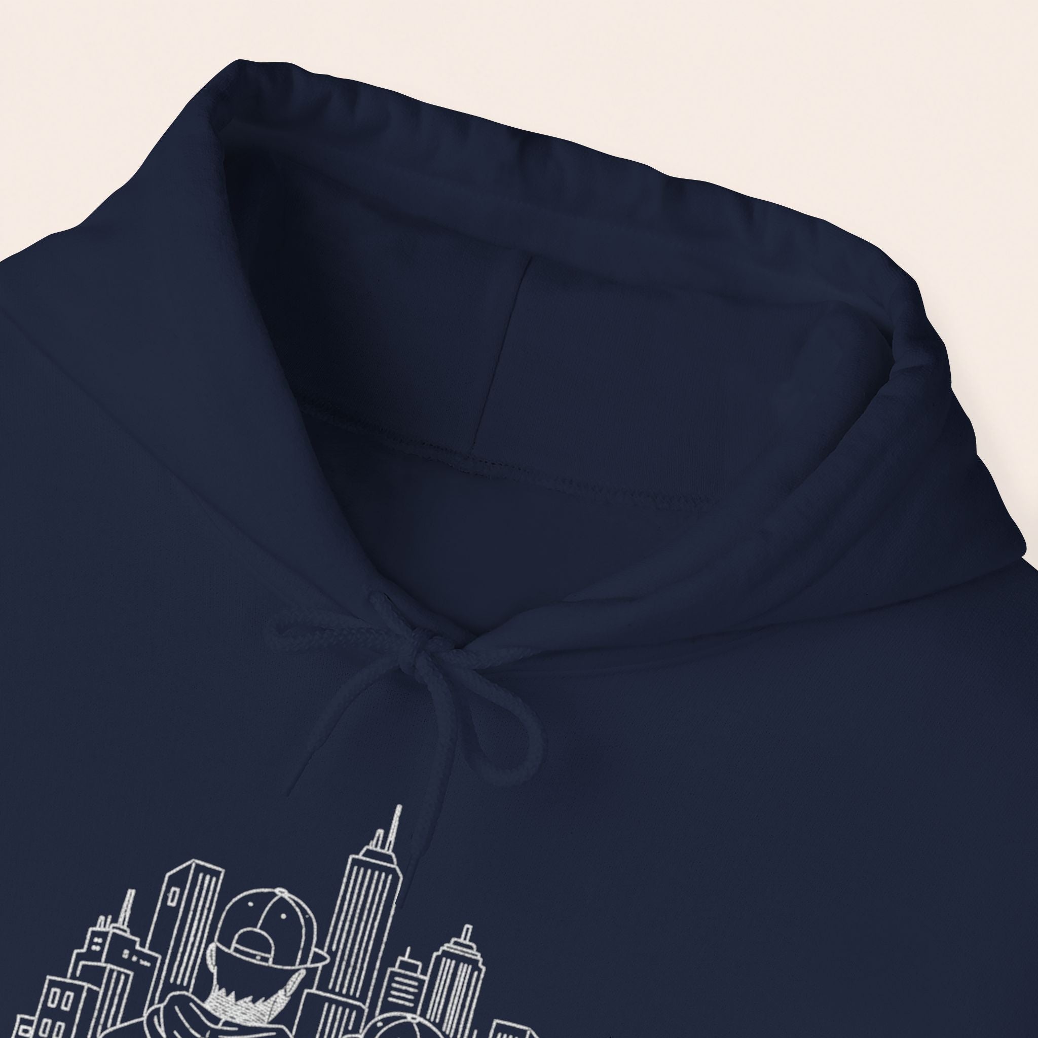 City Couples Hoodie — Matching Skyline Couple Sweatshirt