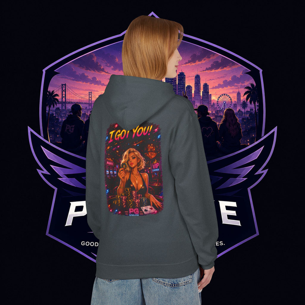 PG ALEX  'I Got You' Casino-Inspired Pullover   - Need Chips? Graphic Hoodie