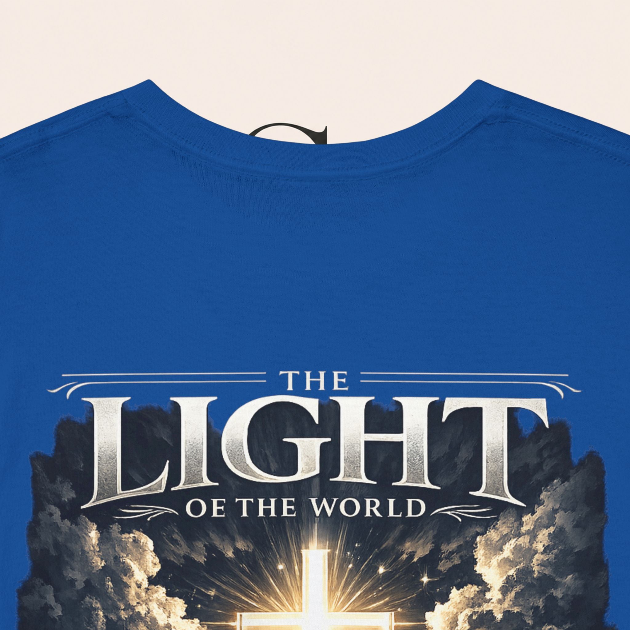 T‑Shirt — “The Light of the World” Graphic Tee (Christian Religious Design)