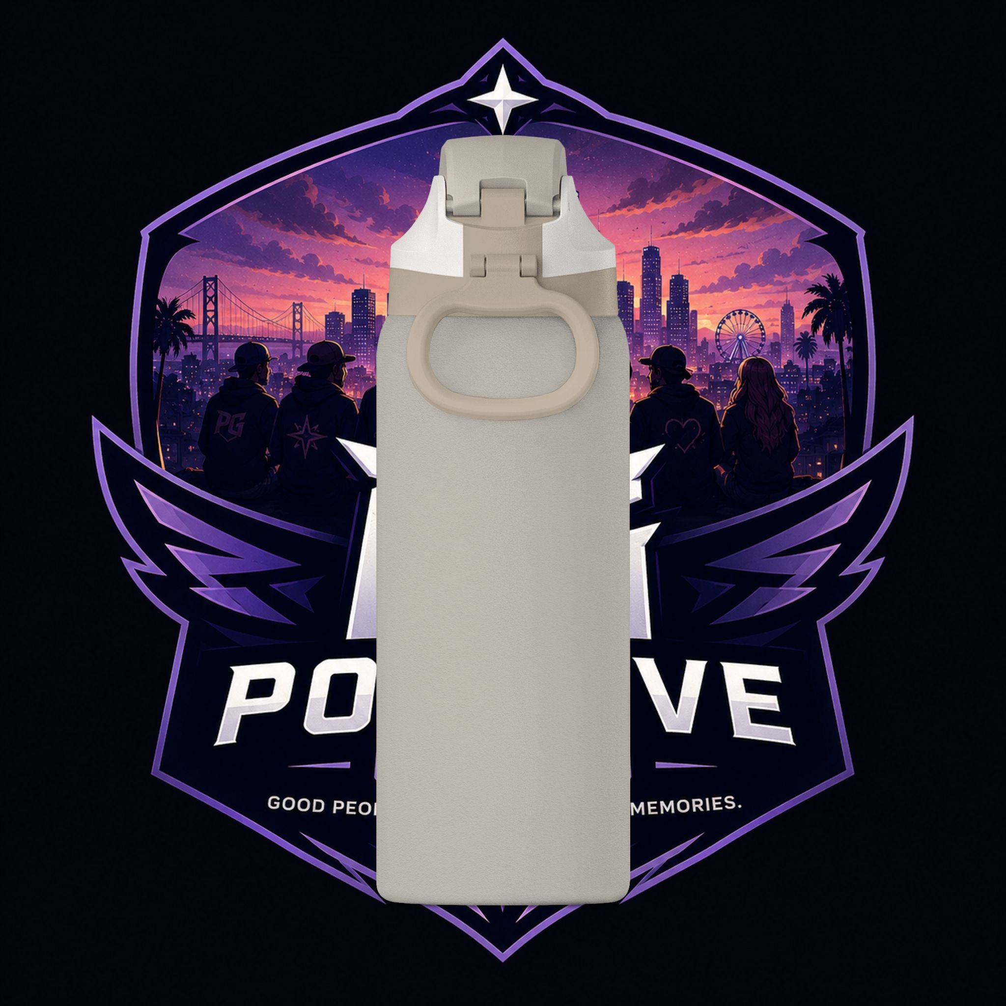 PG Insulated Water Bottle 32oz — Double-Wall Vacuum Flask for Active Lifestyle