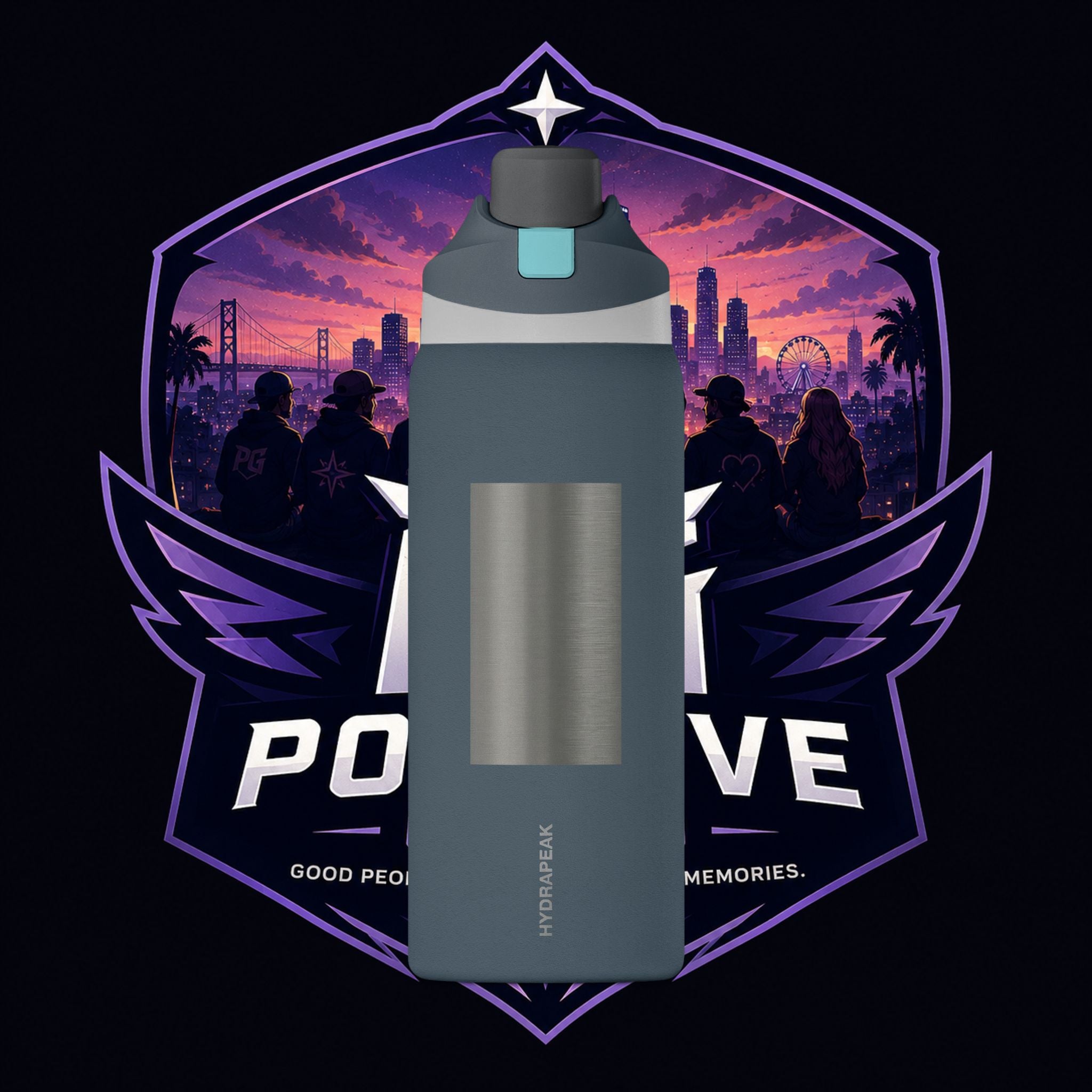 PG Insulated Water Bottle 32oz — Double-Wall Vacuum Flask for Active Lifestyle