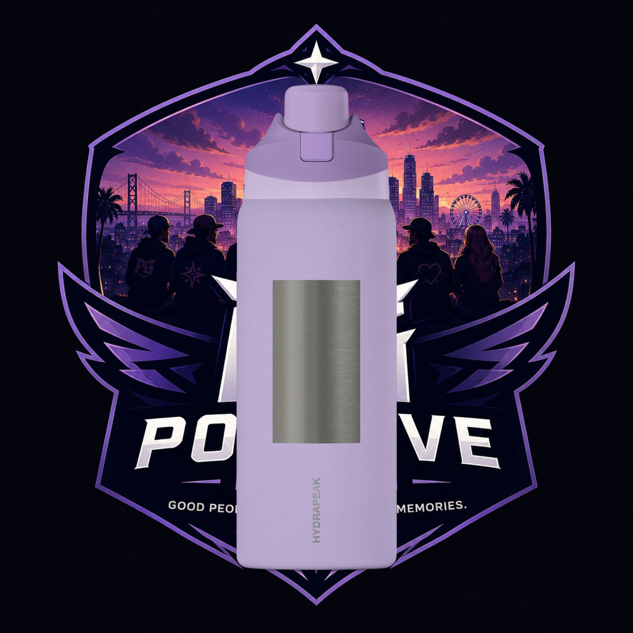 PG Insulated Water Bottle 32oz — Double-Wall Vacuum Flask for Active Lifestyle