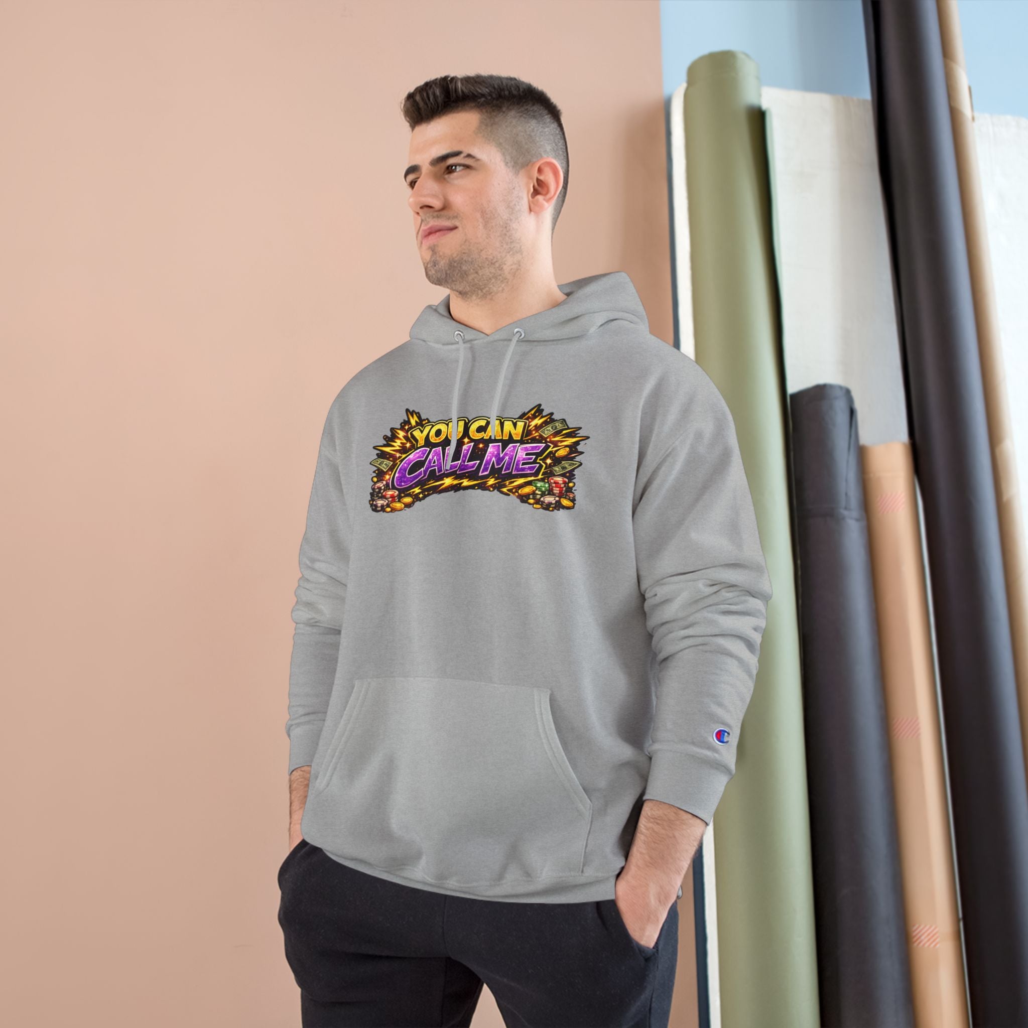 PG CHANCE Champion Hoodie - "You Can Call Me" Jackie Chance Graphic Hoodie