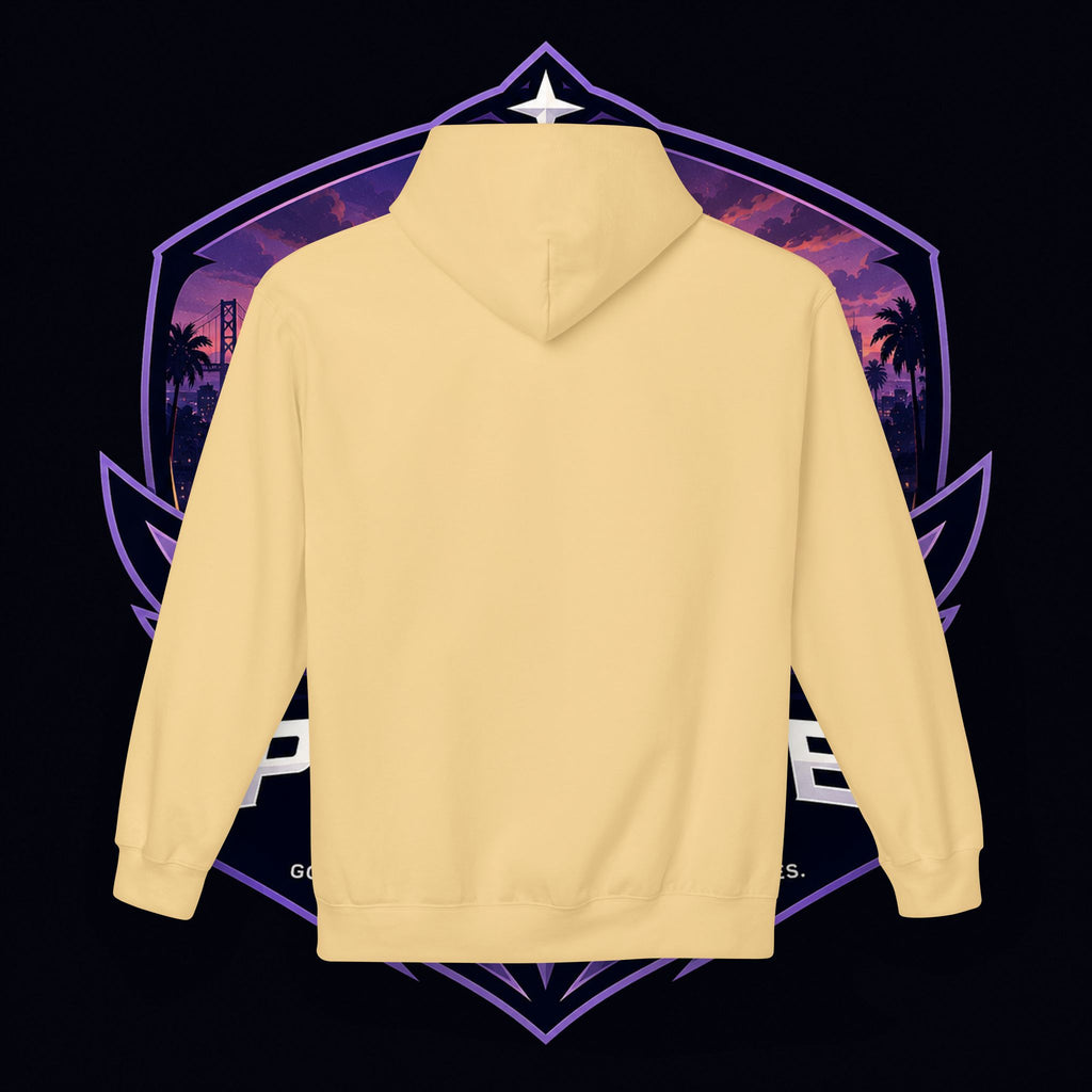 LDR inspired Retro '80s Vibes Hoodie — Neon Miami Movie Couple Design