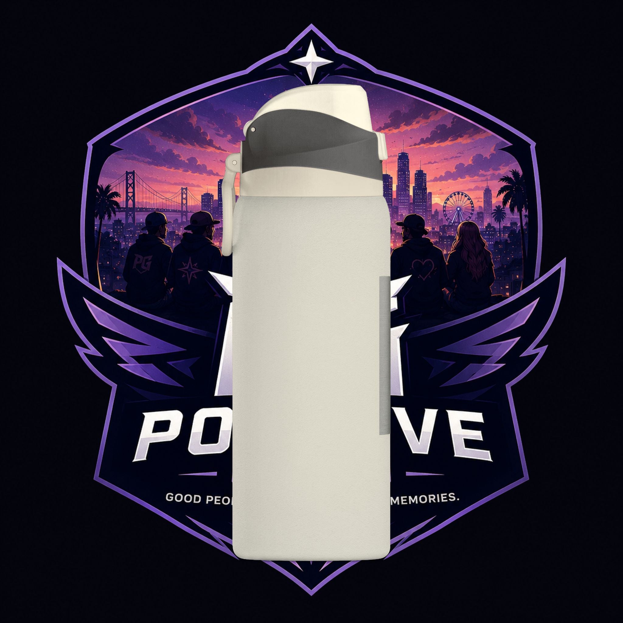 PG Insulated Water Bottle 32oz — Double-Wall Vacuum Flask for Active Lifestyle
