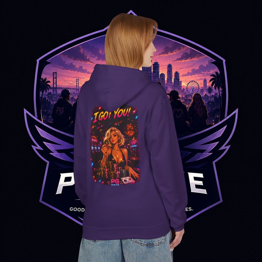 PG ALEX  'I Got You' Casino-Inspired Pullover   - Need Chips? Graphic Hoodie