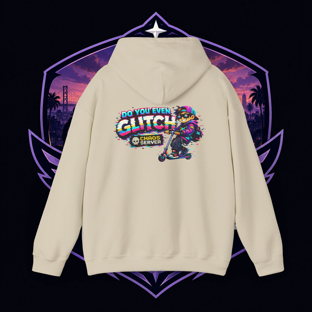 PG Lola's Glitch Skater Hoodie — "Do You Even Glitch" Retro Gamer Streetwear