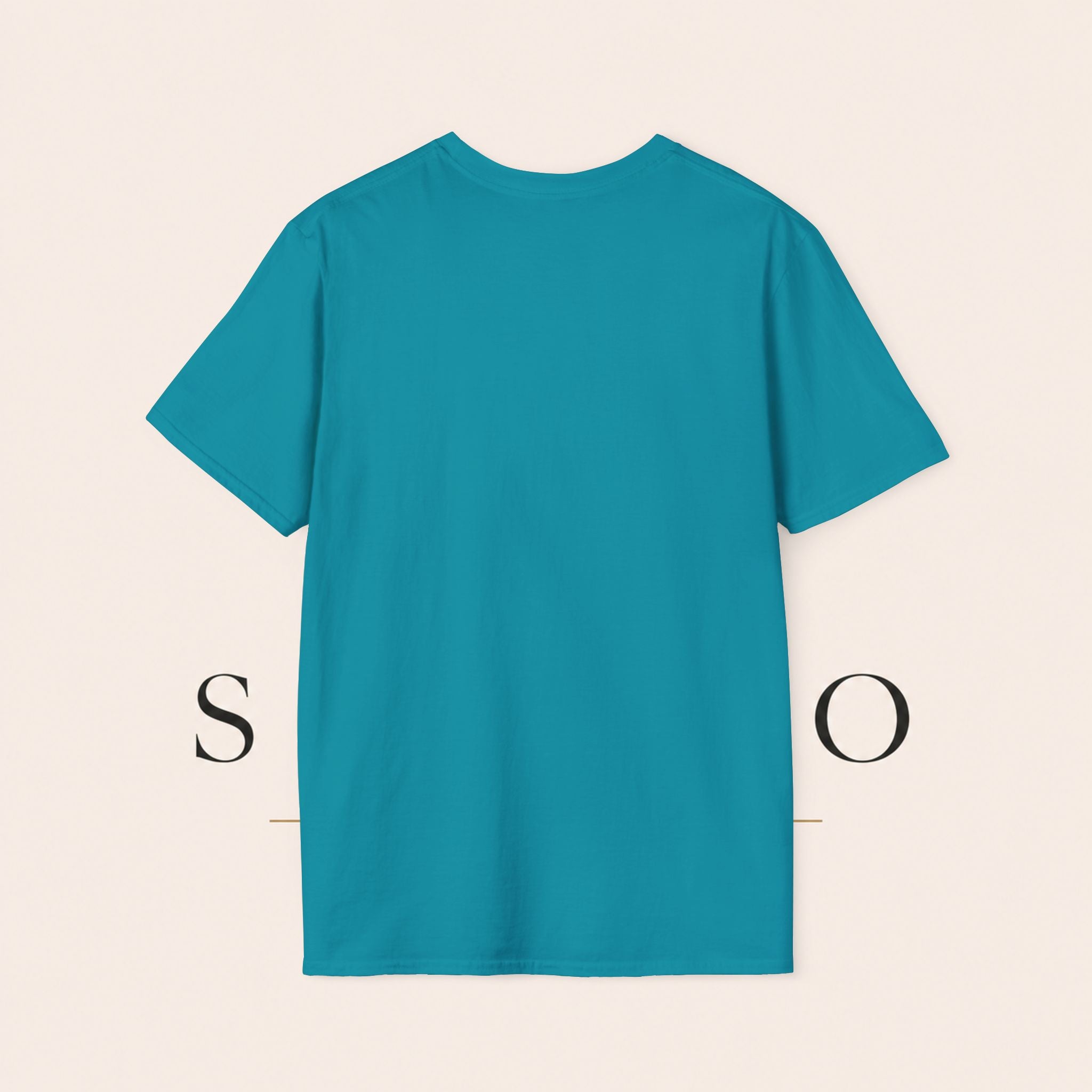 T-Shirt — 'Stay the Course' Ascending Light Mountain Graphic Tee