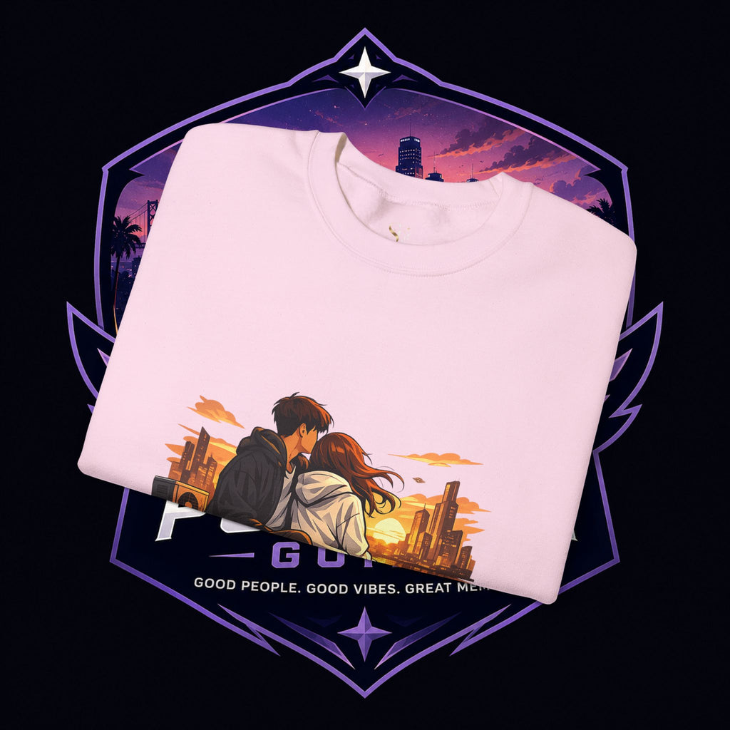 Romantic Sunset Couple Crewneck Sweatshirt