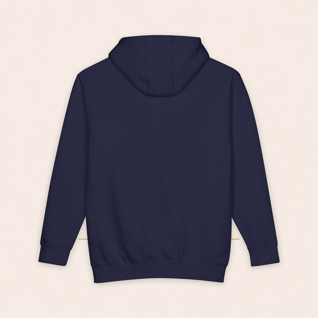 Romantic Golden Kiss Hoodie — Couples Illustration Pullover